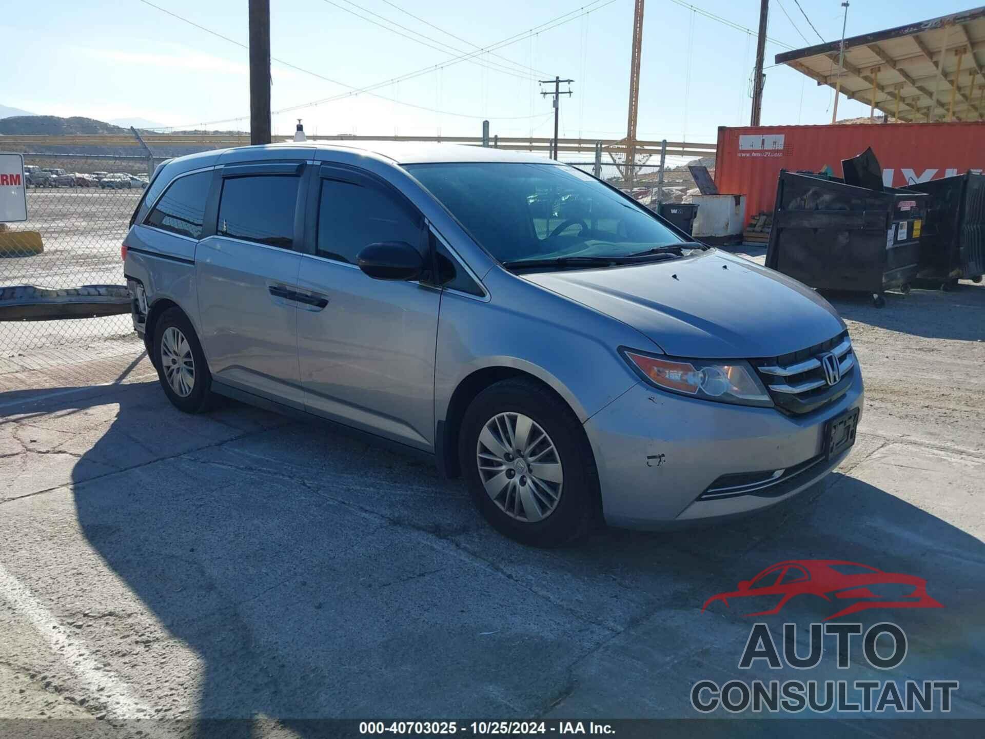 HONDA ODYSSEY 2016 - 5FNRL5H25GB151221