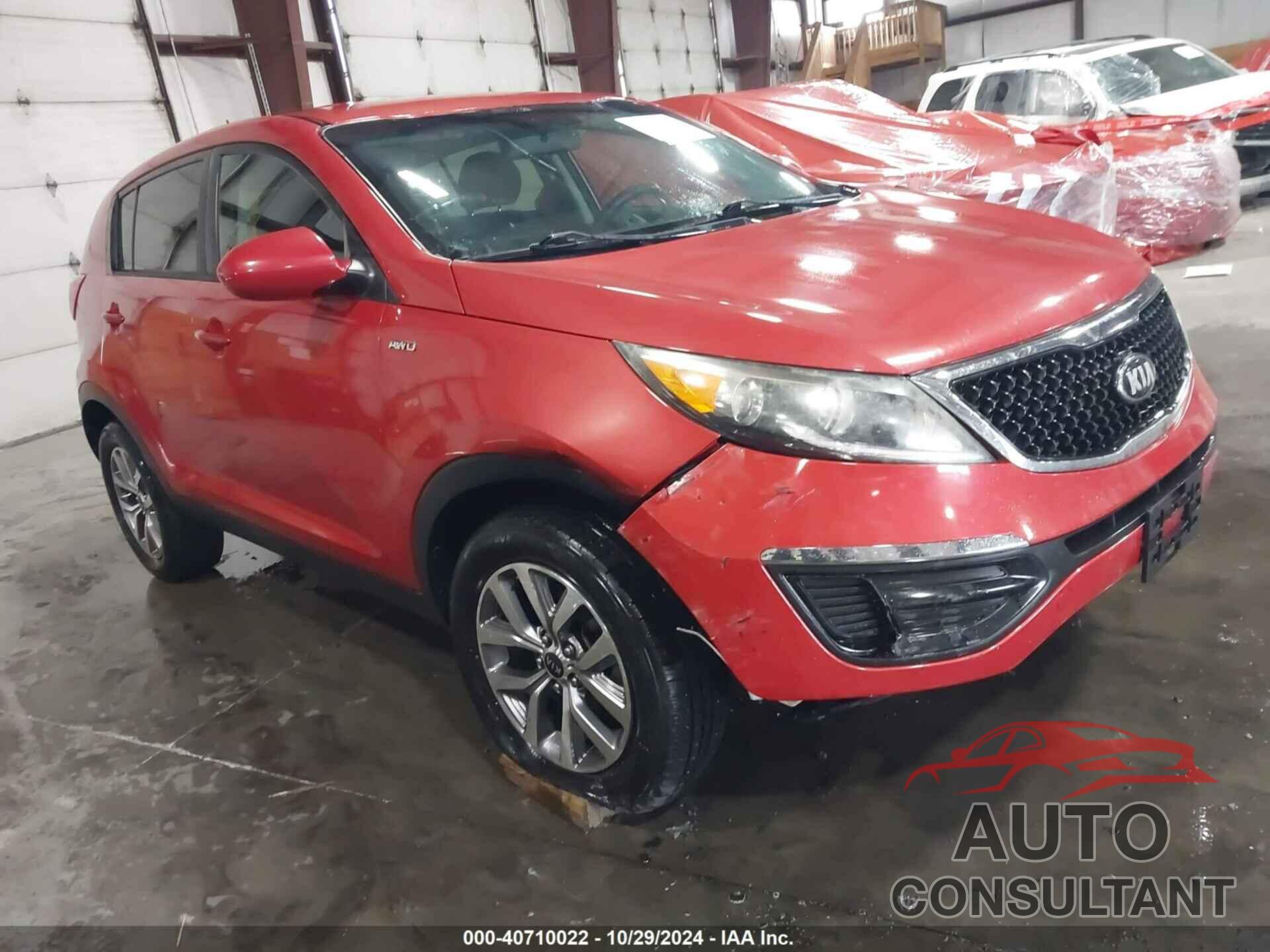 KIA SPORTAGE 2014 - KNDPBCAC4E7598501