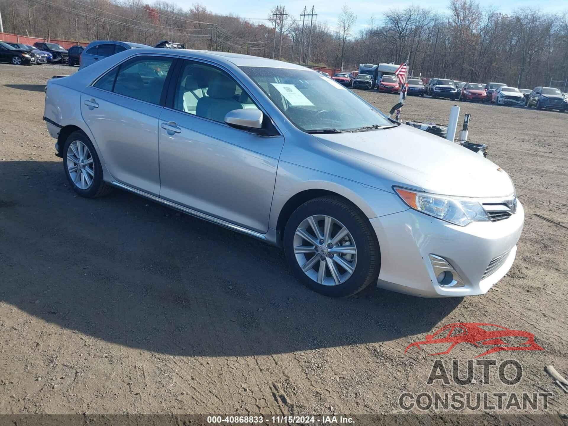 TOYOTA CAMRY 2012 - 4T1BK1FK0CU001692