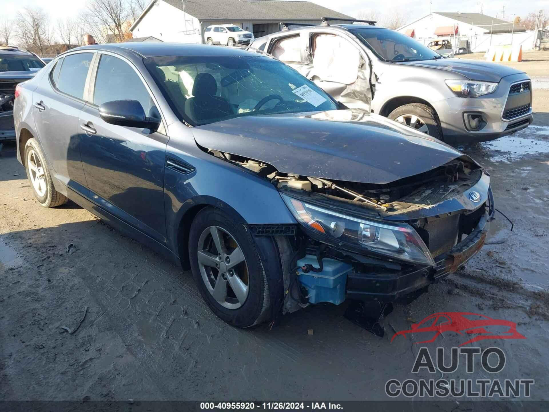KIA OPTIMA 2015 - KNAGM4A76F5613027