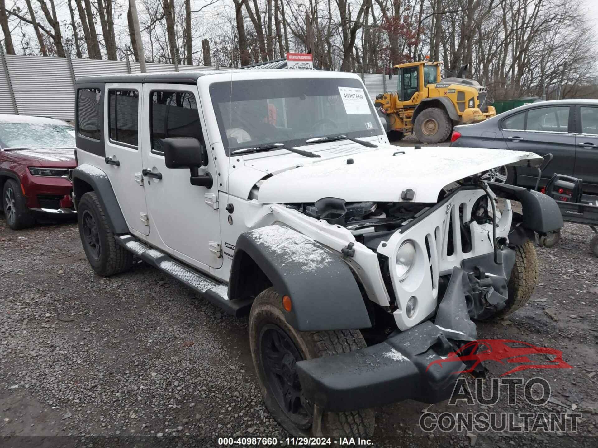 JEEP WRANGLER UNLIMITED 2014 - 1C4BJWDG0EL208191