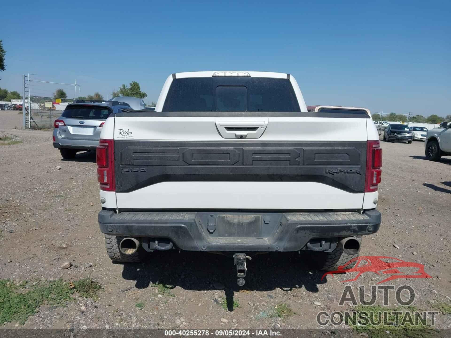 FORD F-150 2018 - 1FTFW1RG6JFC78964