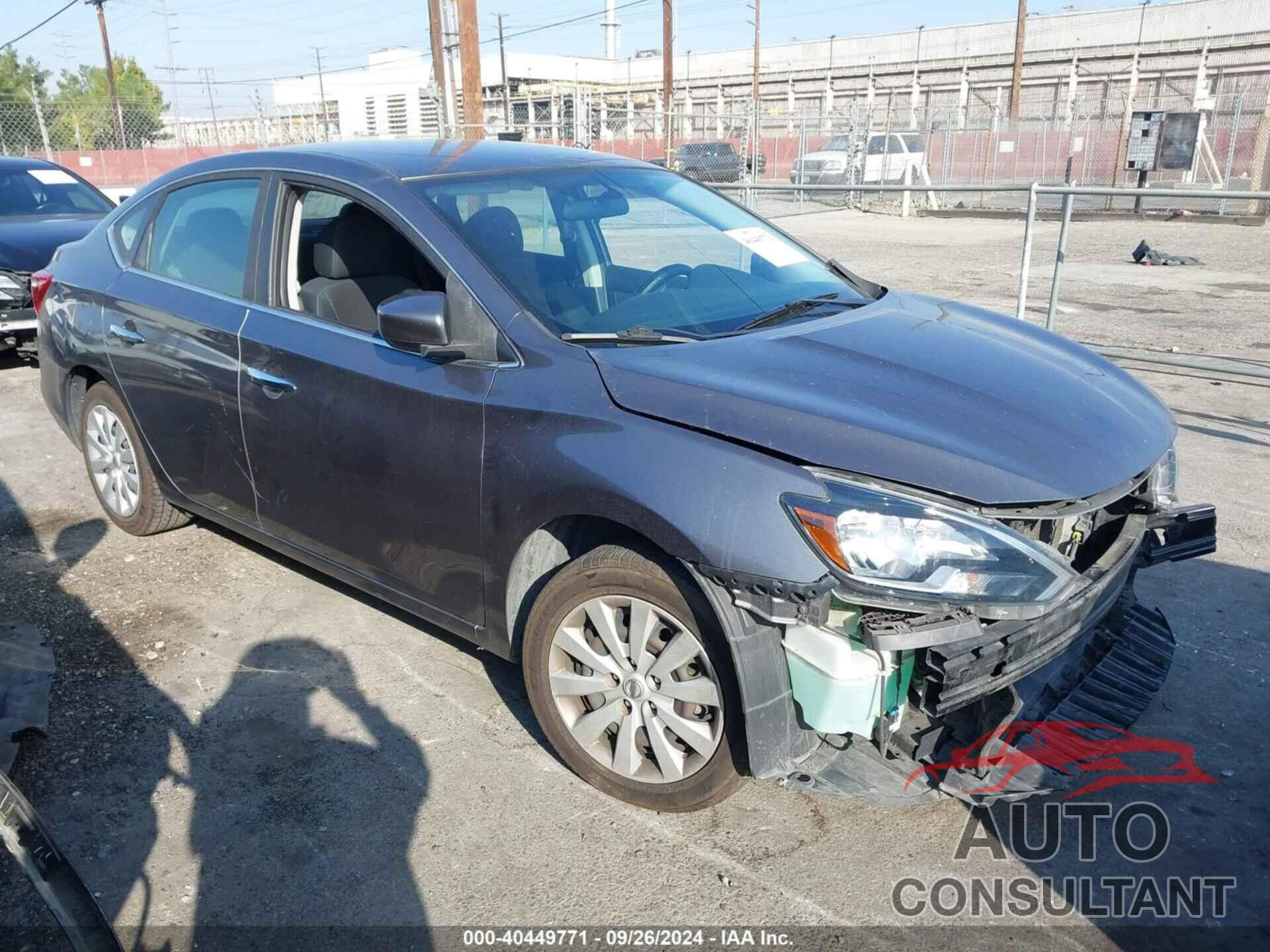 NISSAN SENTRA 2019 - 3N1AB7AP1KY377130