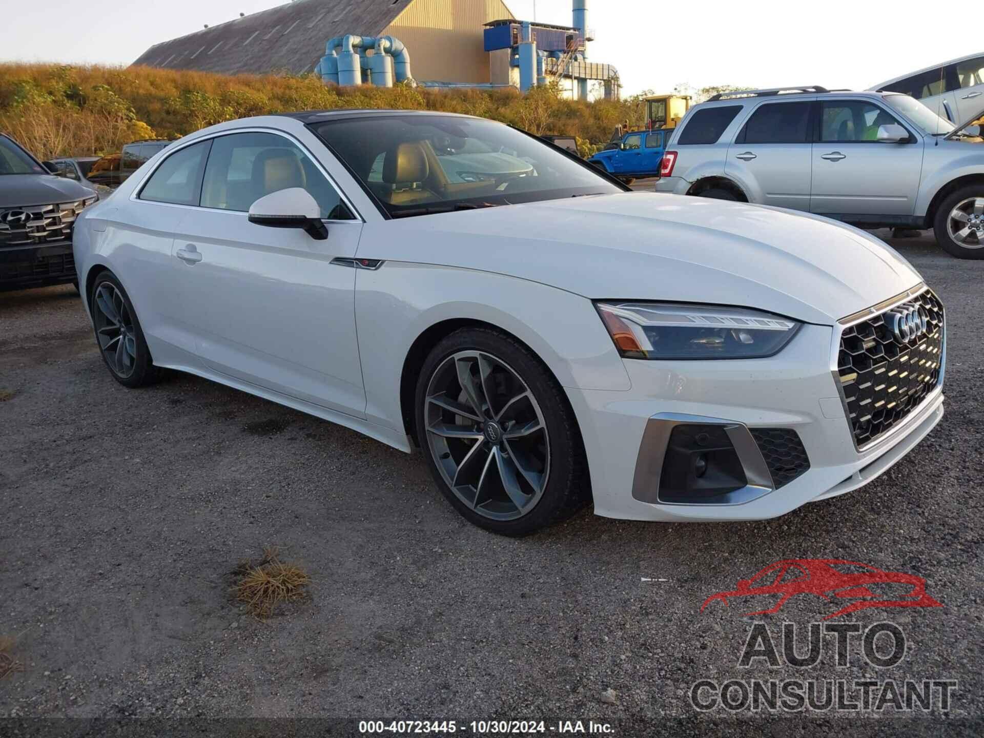 AUDI A5 COUPE 2020 - WAUTNAF52LA009317