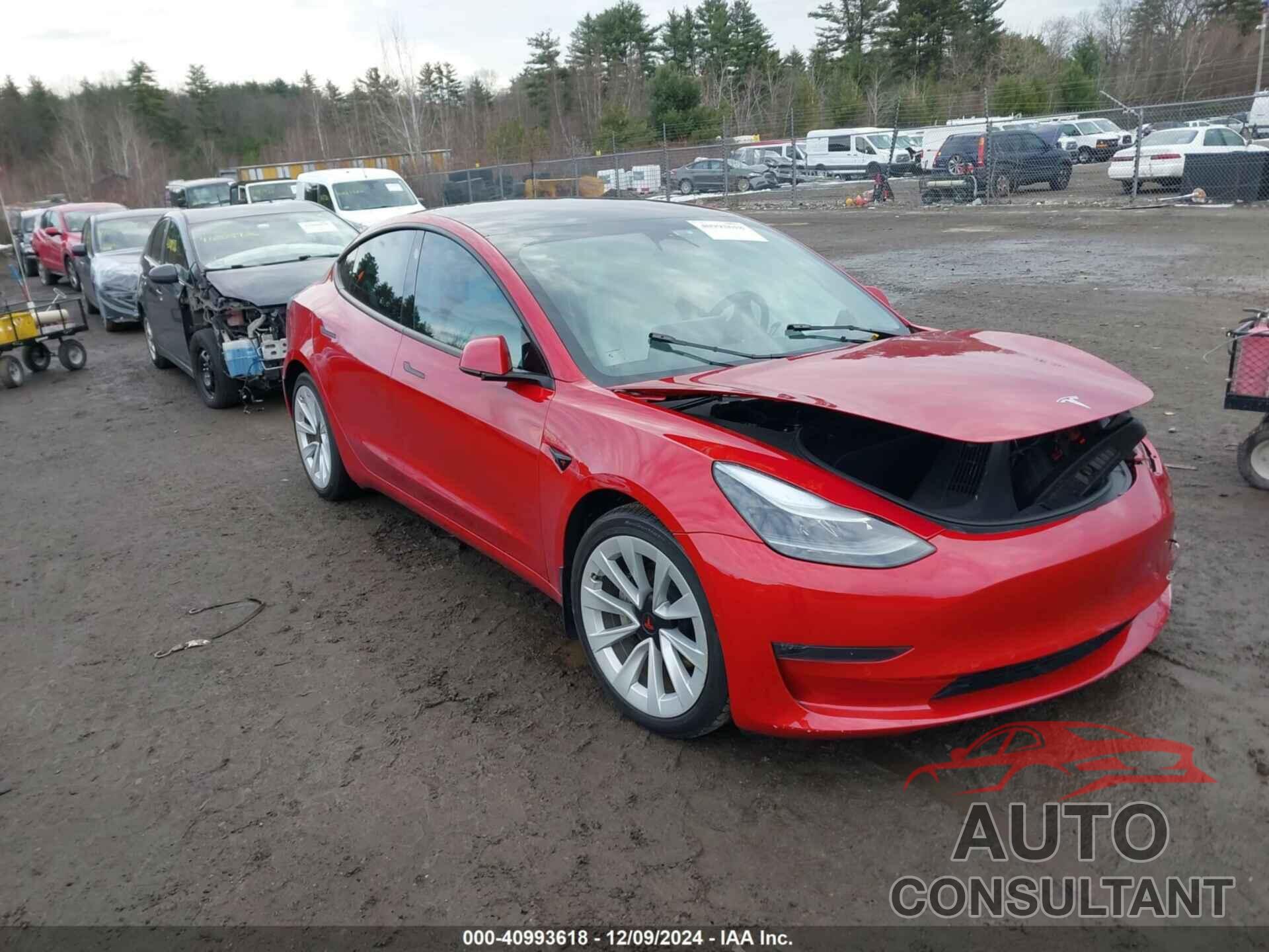 TESLA MODEL 3 2022 - 5YJ3E1EBXNF270280