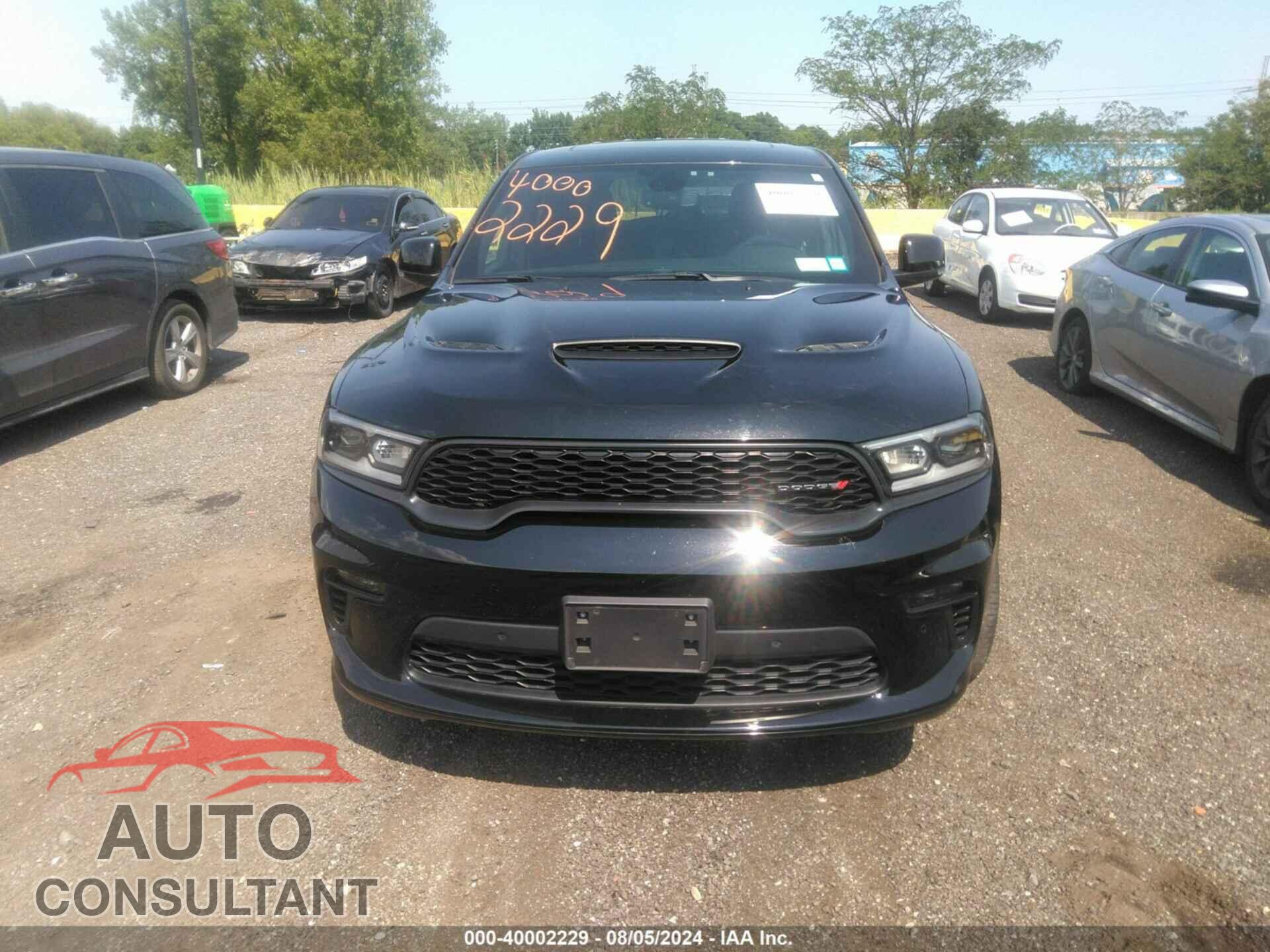 DODGE DURANGO 2021 - 1C4SDJCT9MC848231