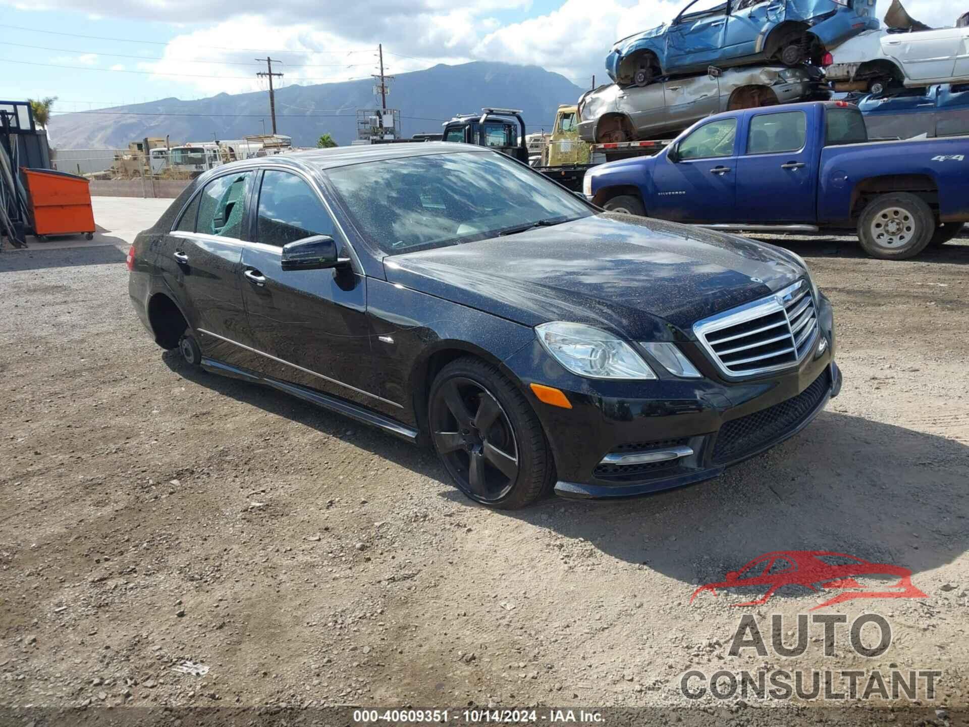 MERCEDES-BENZ E 350 2012 - WDDHF5KBXCA532194