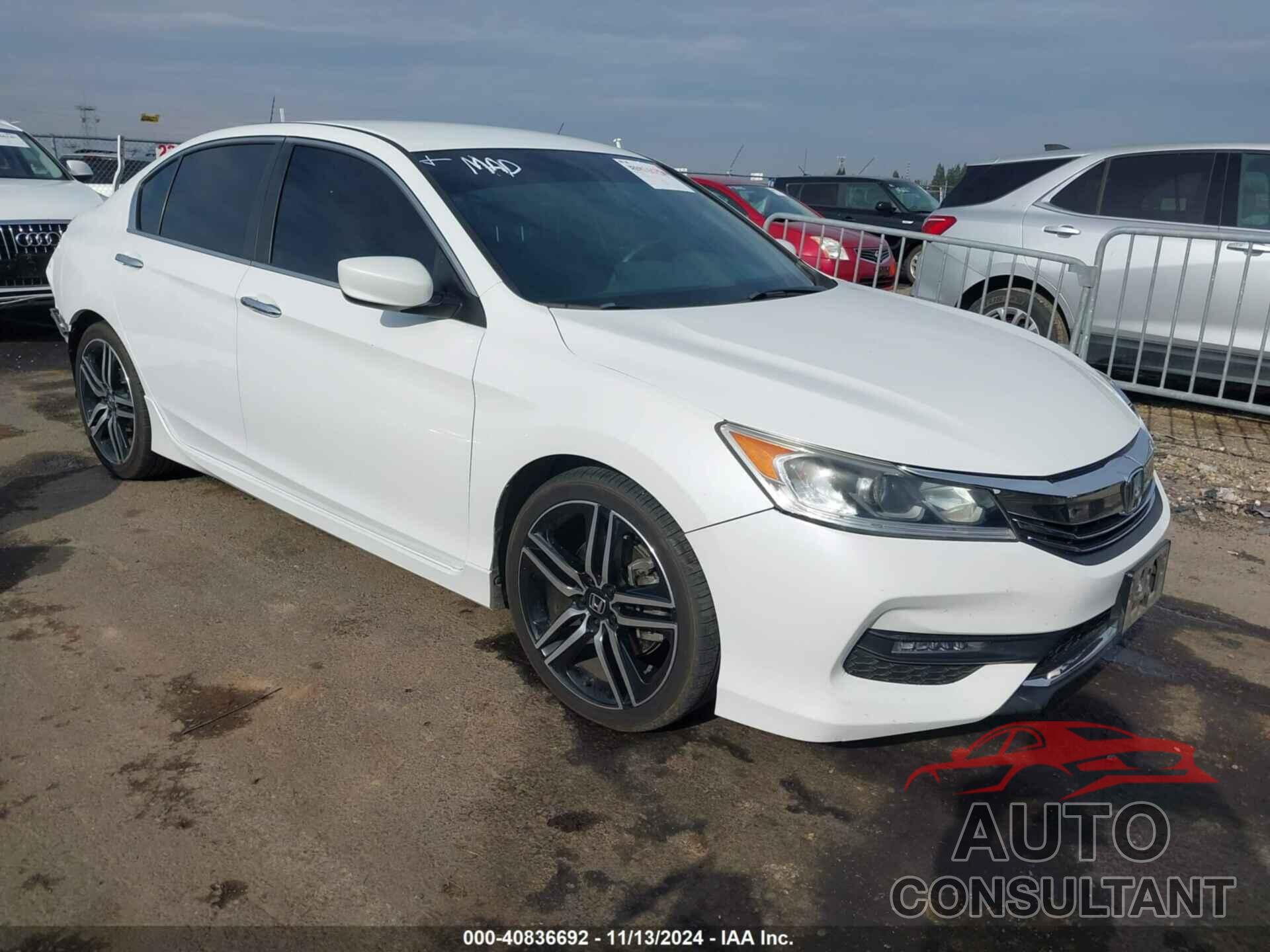 HONDA ACCORD 2016 - 1HGCR2F56GA195514