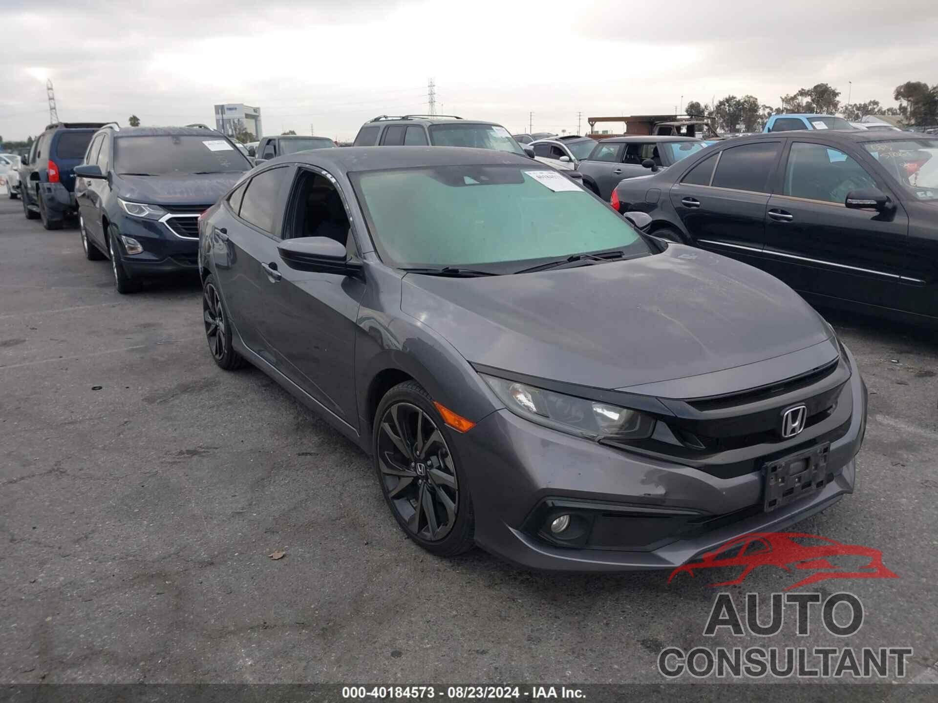 HONDA CIVIC 2019 - 2HGFC2F89KH589057