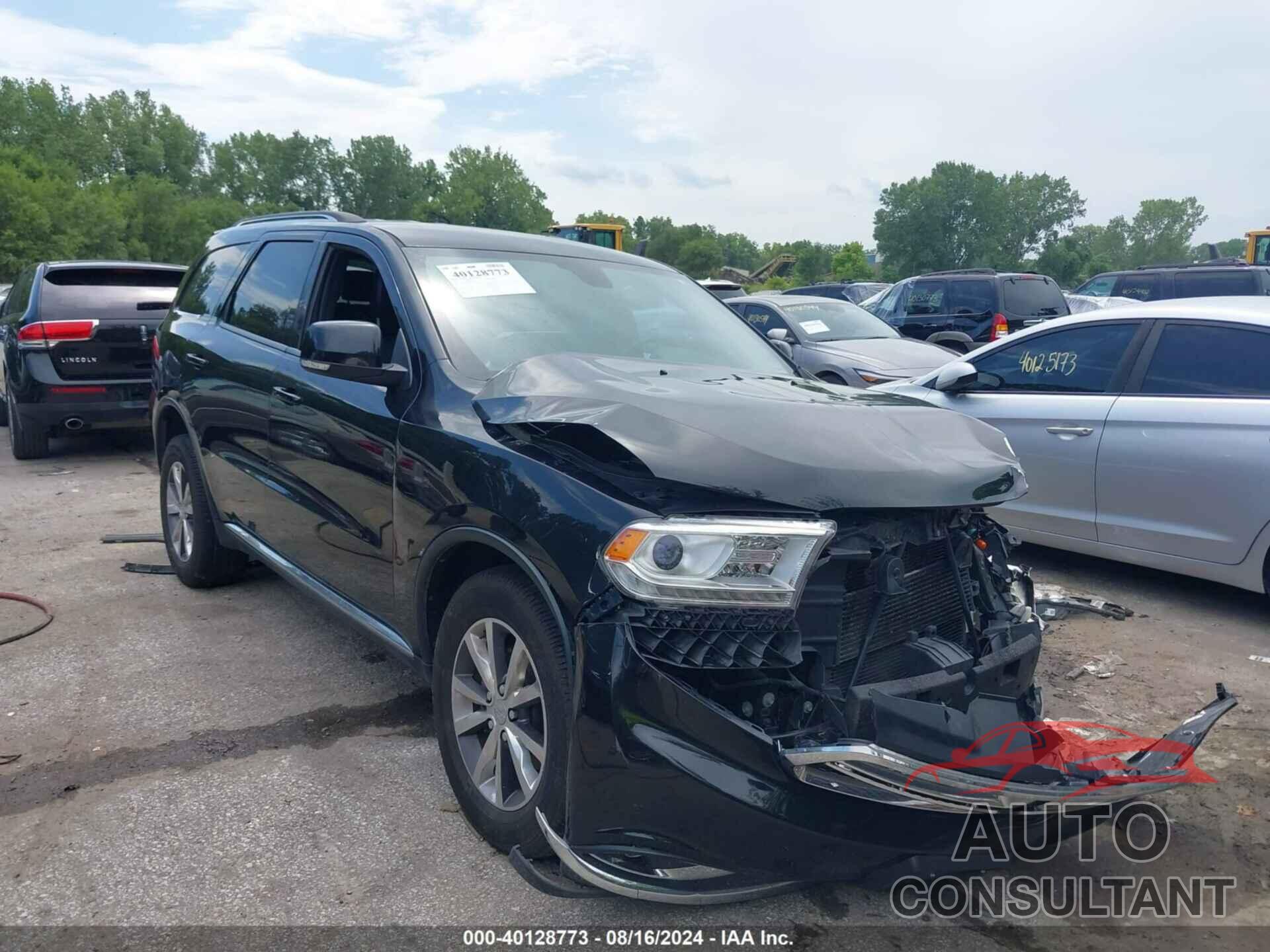 DODGE DURANGO 2016 - 1C4RDJDG4GC331066