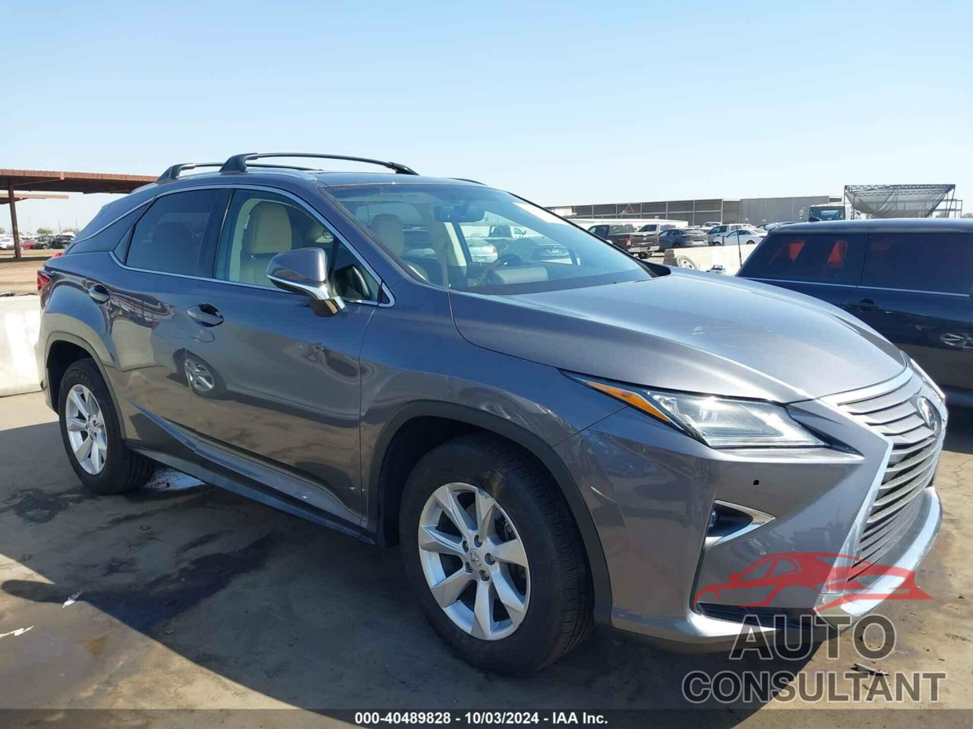 LEXUS RX 350 2016 - 2T2ZZMCA8GC019531