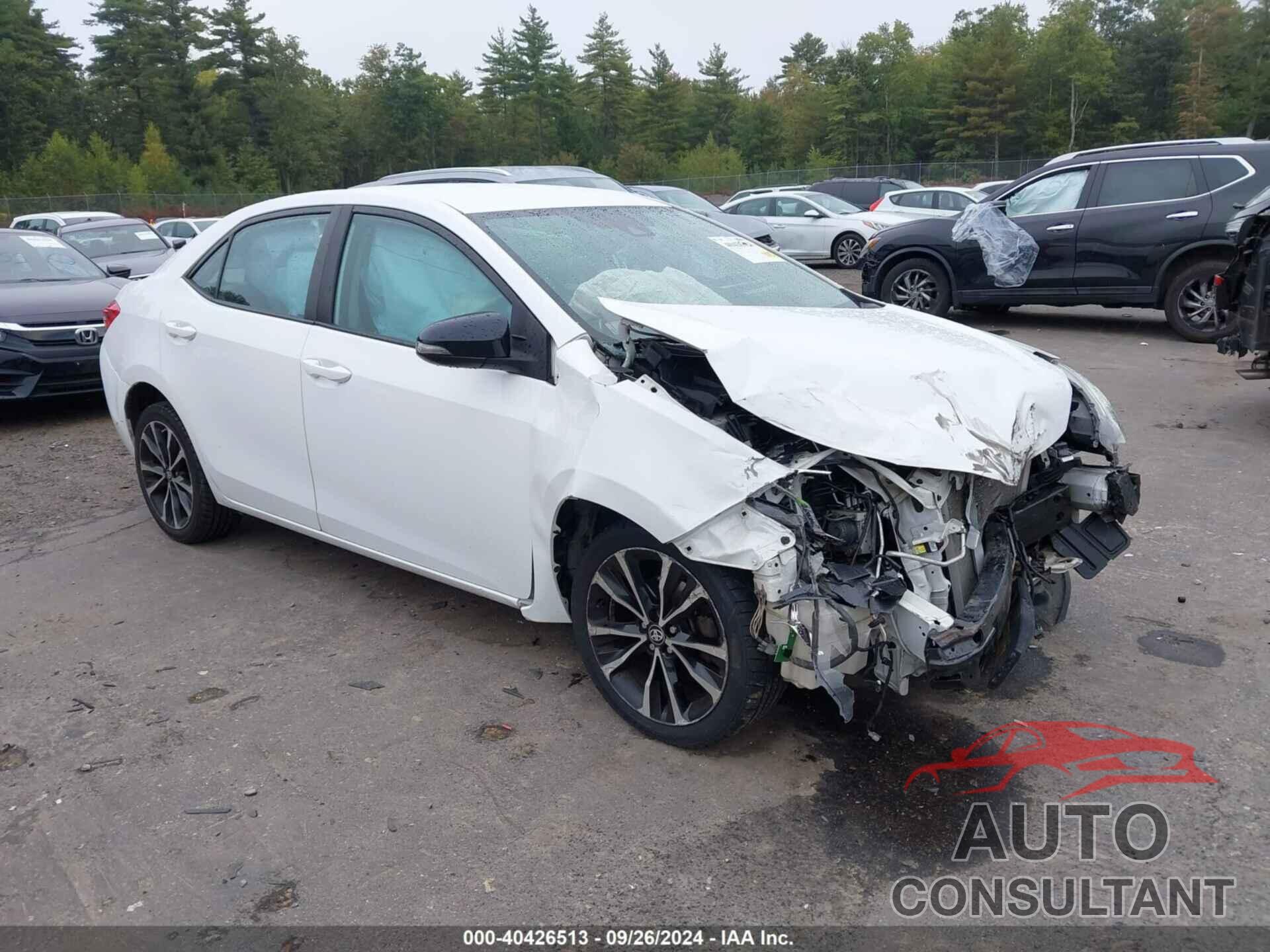 TOYOTA COROLLA 2018 - 2T1BURHE2JC039214