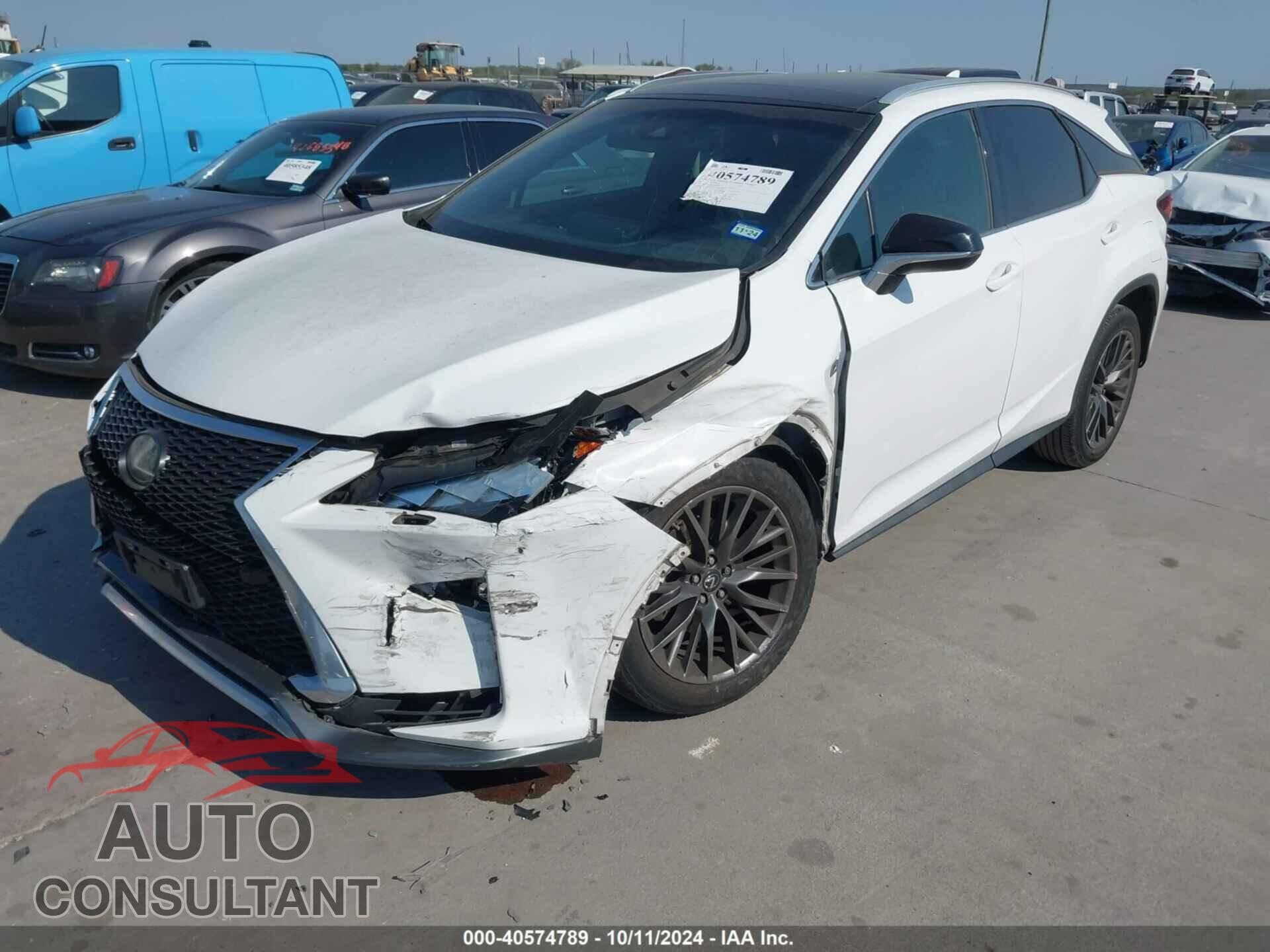 LEXUS RX 350 2017 - 2T2ZZMCA5HC076951