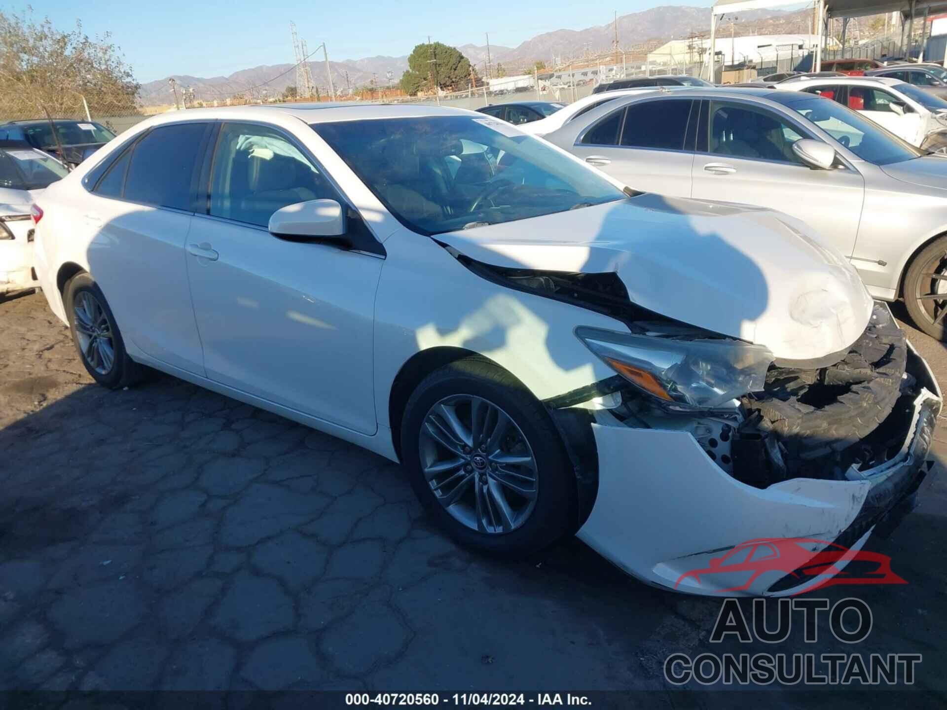 TOYOTA CAMRY 2016 - 4T1BF1FK0GU131398