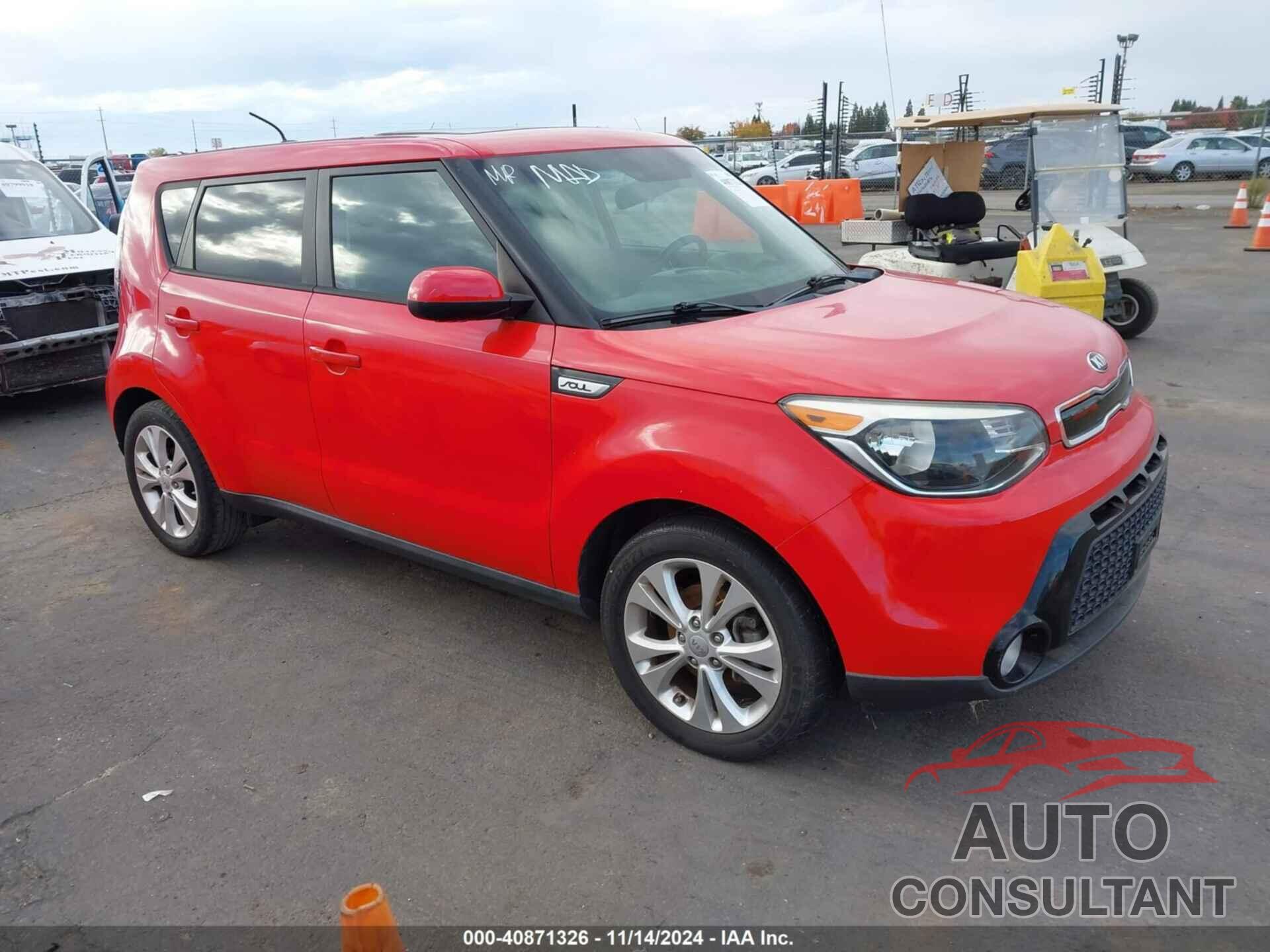 KIA SOUL 2016 - KNDJP3A58G7829802