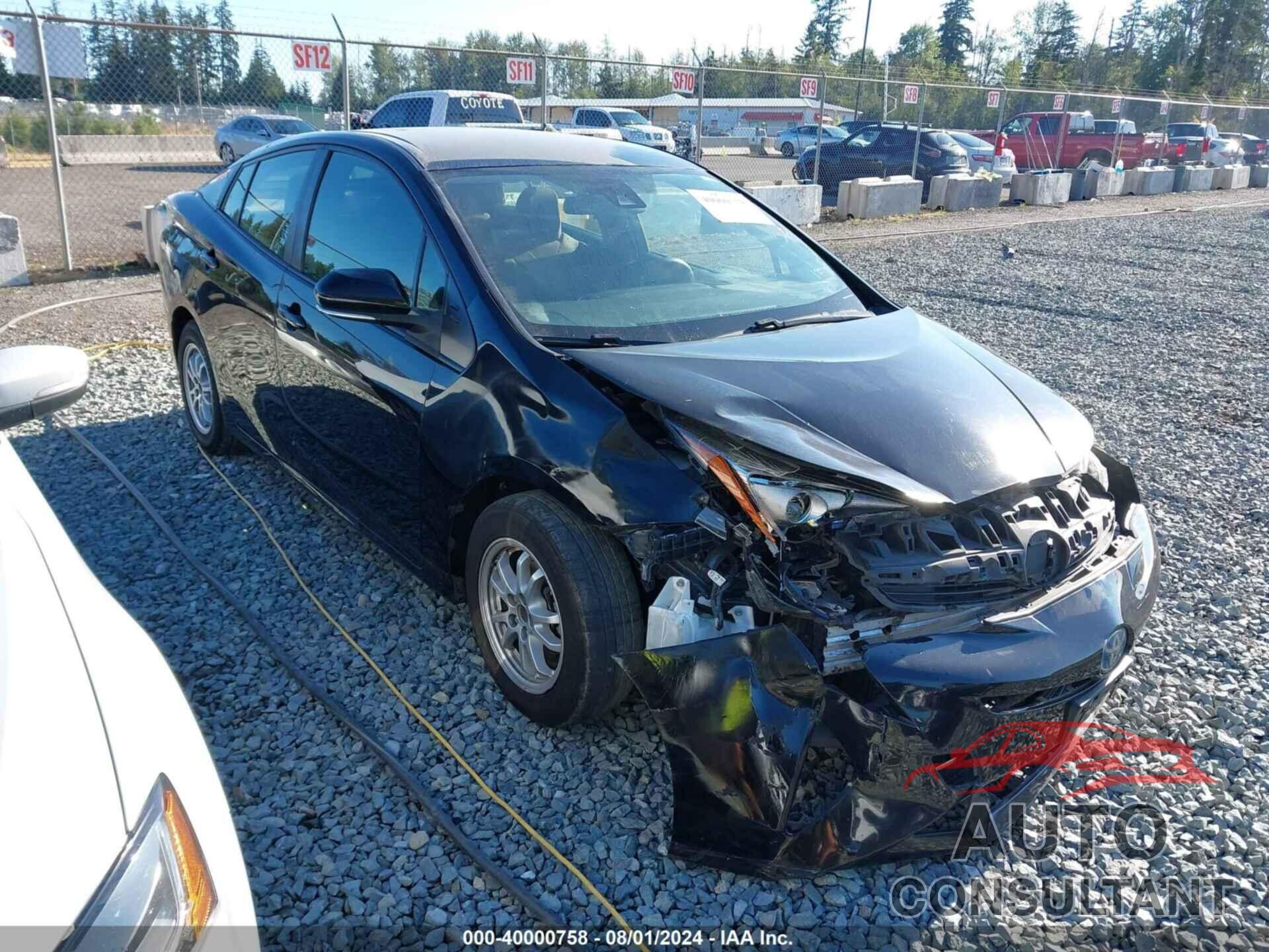 TOYOTA PRIUS 2017 - JTDKBRFU8H3028768