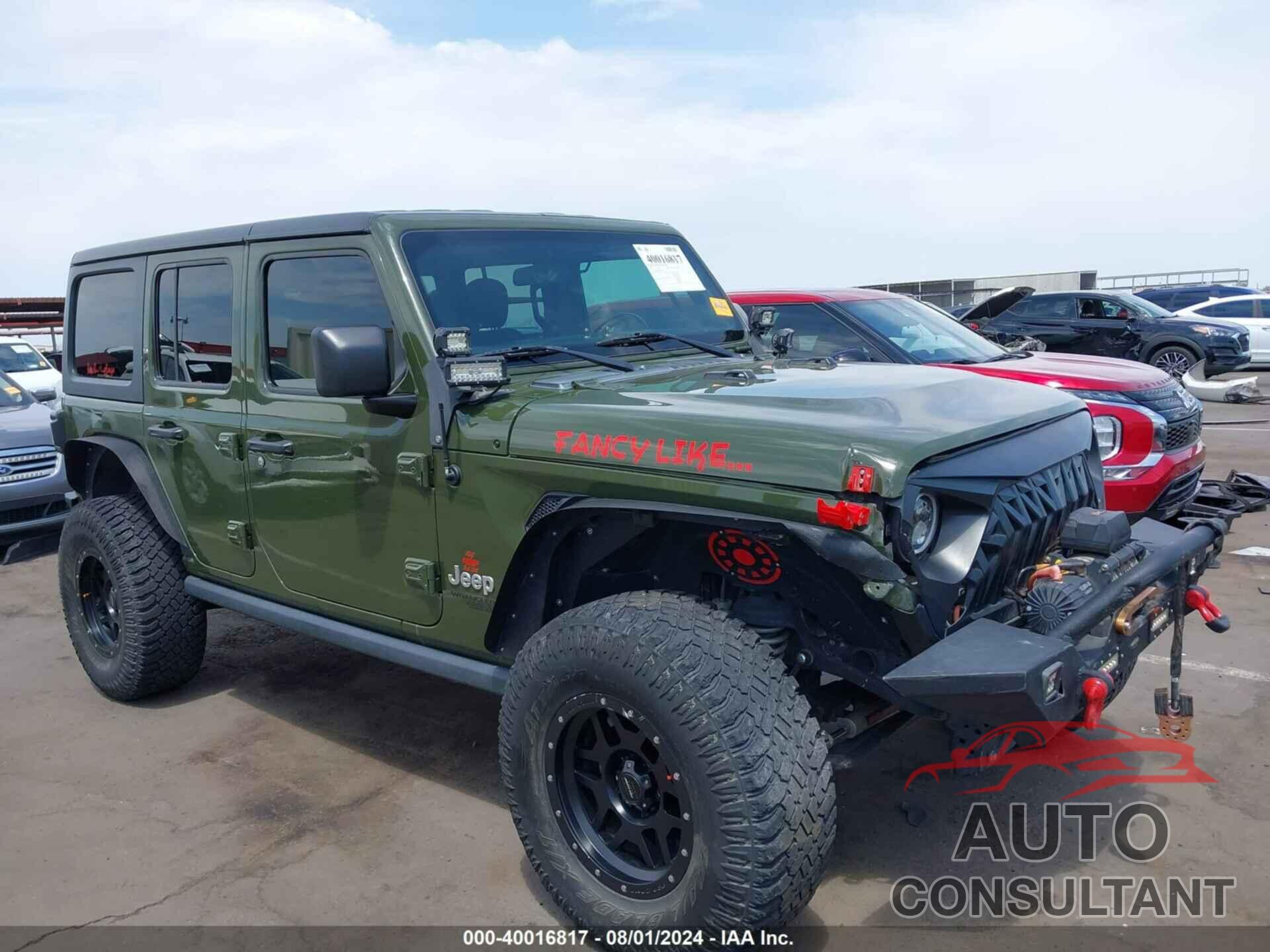 JEEP WRANGLER UNLIMITED 2020 - 1C4HJXDG1LW284322