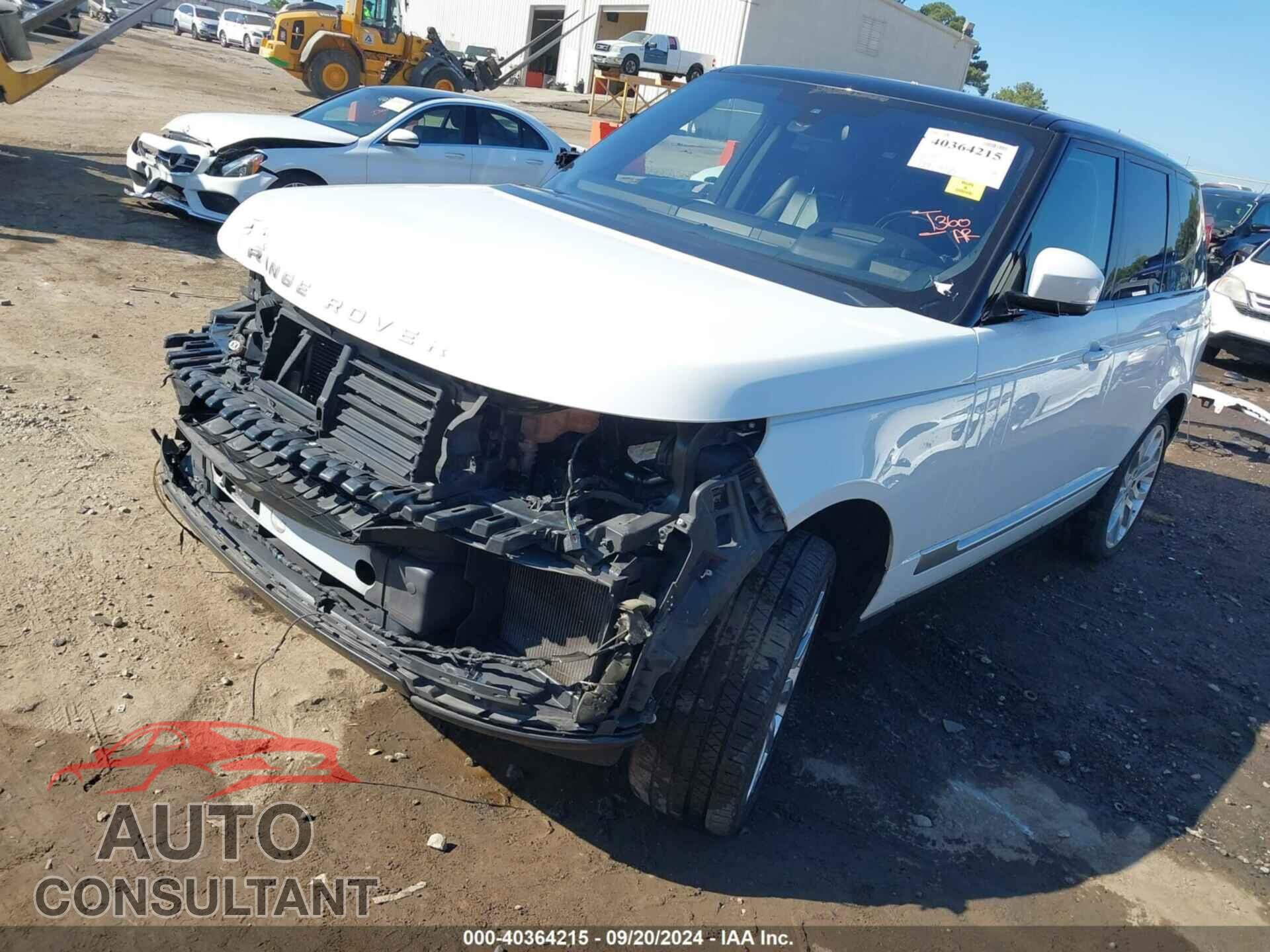 LAND ROVER RANGE ROVER 2016 - SALGS2EF9GA253901