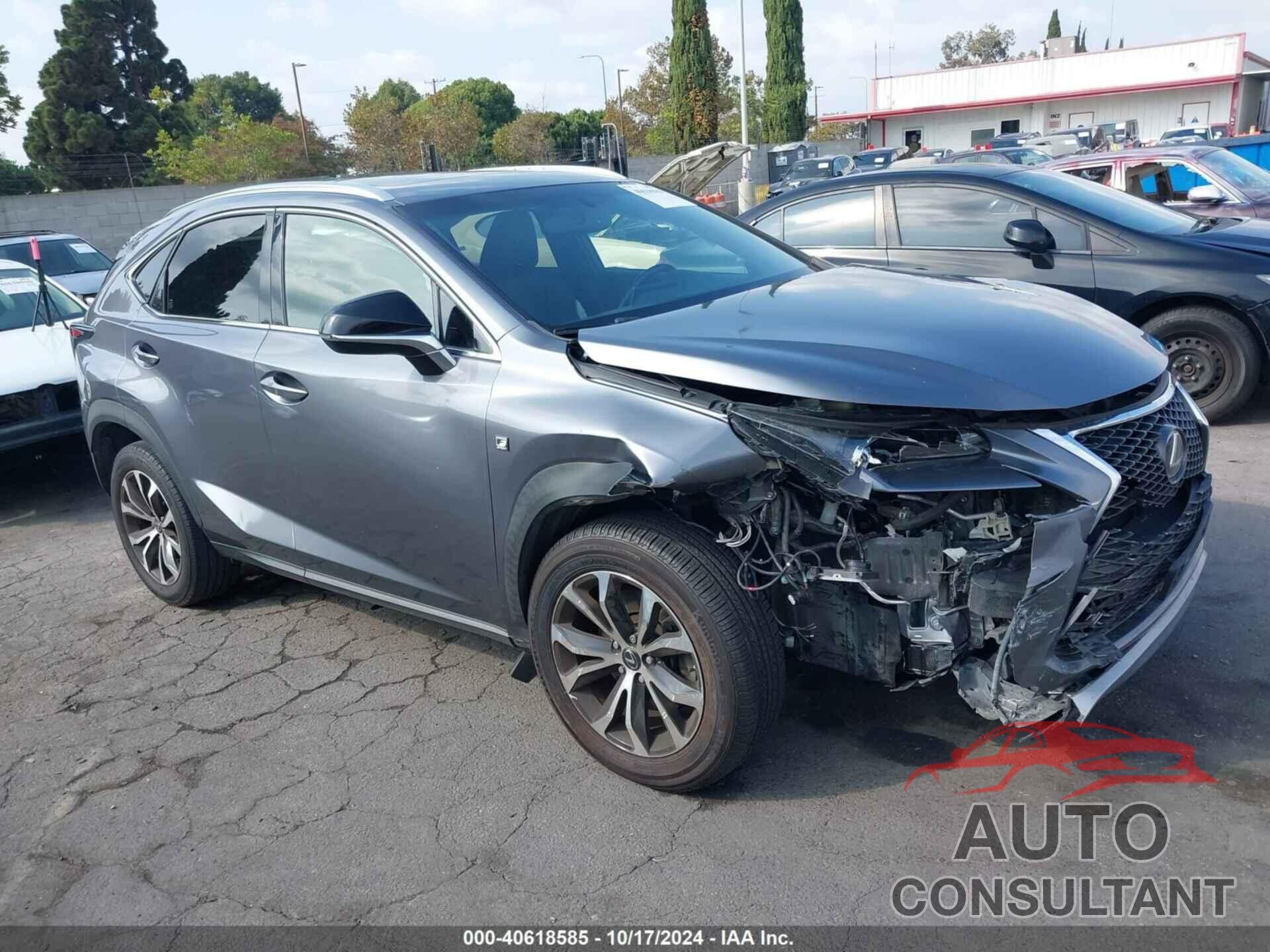 LEXUS NX 200T 2017 - JTJYARBZXH2050739