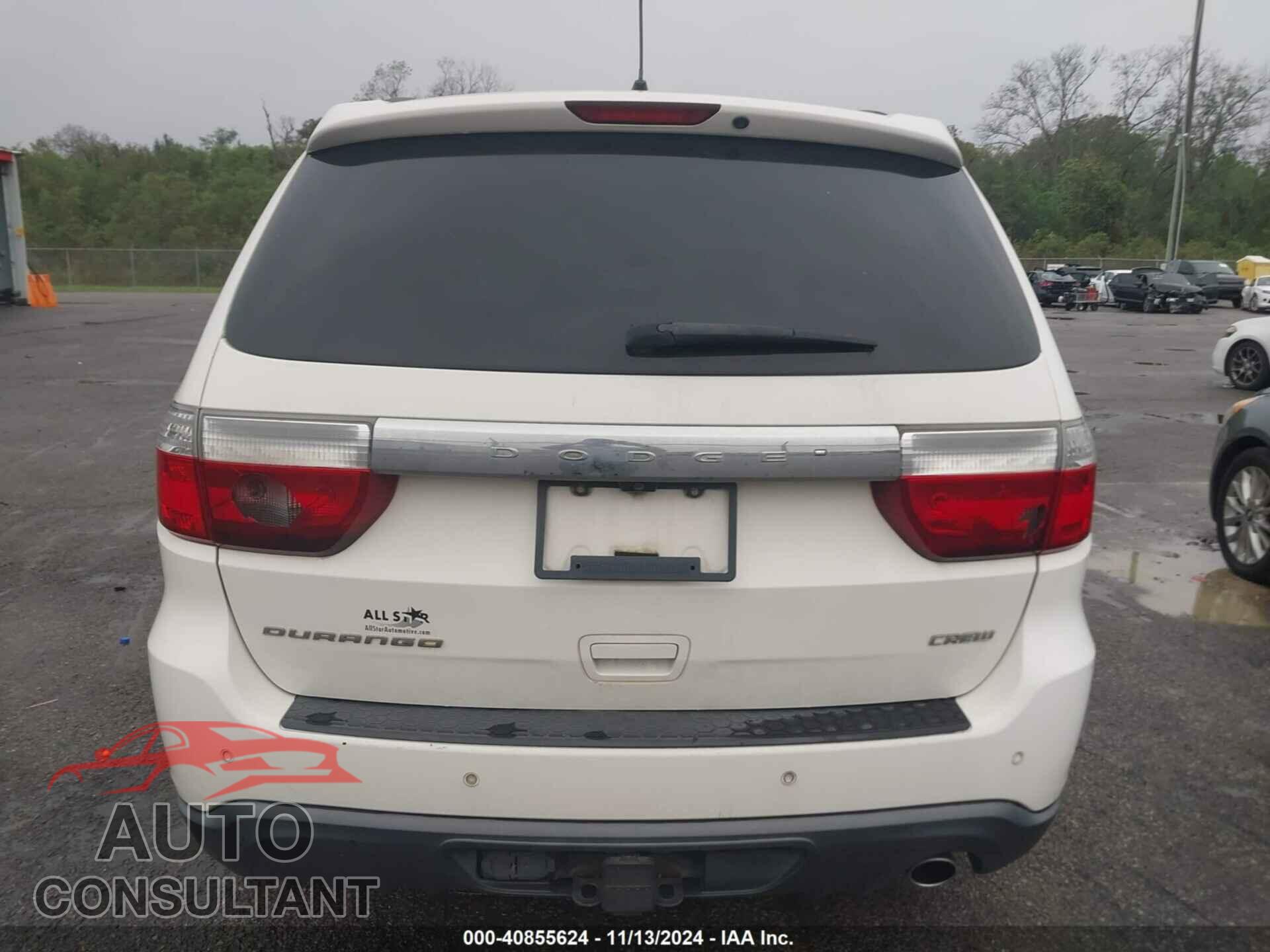 DODGE DURANGO 2012 - 1C4RDHDG4CC321740