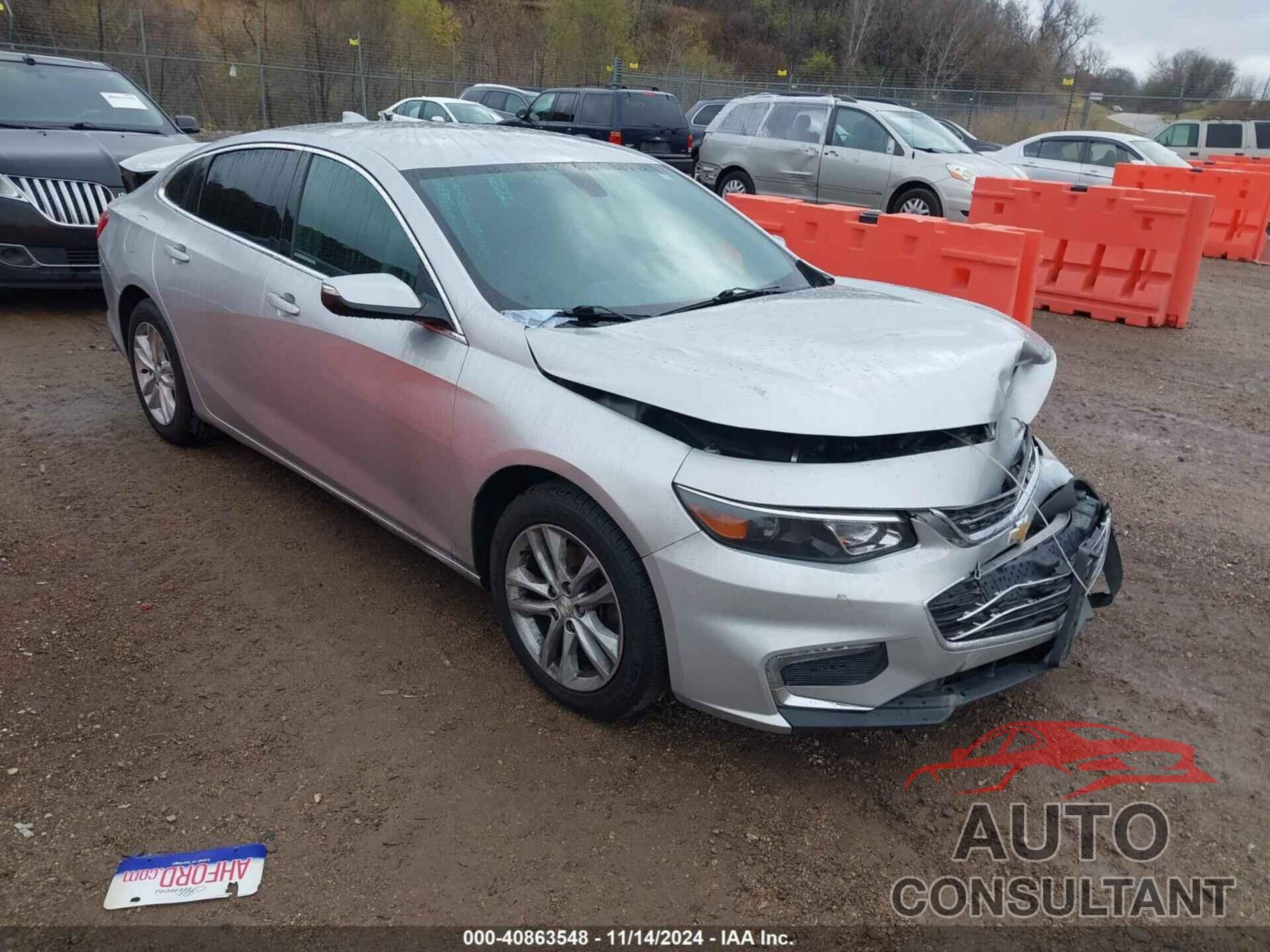 CHEVROLET MALIBU 2016 - 1G1ZE5ST5GF303059