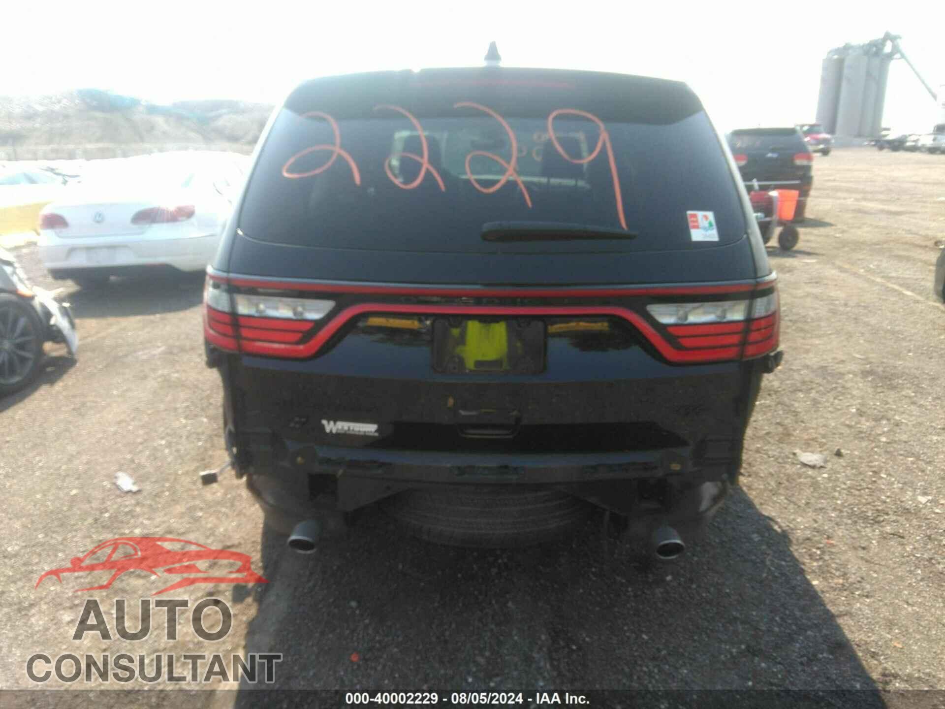 DODGE DURANGO 2021 - 1C4SDJCT9MC848231