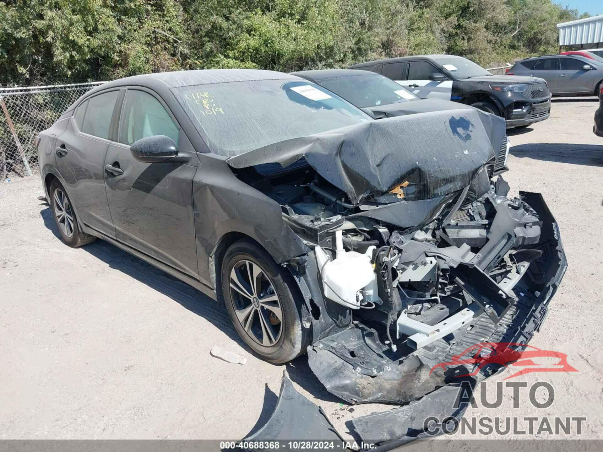 NISSAN SENTRA 2022 - 3N1AB8CV5NY320614