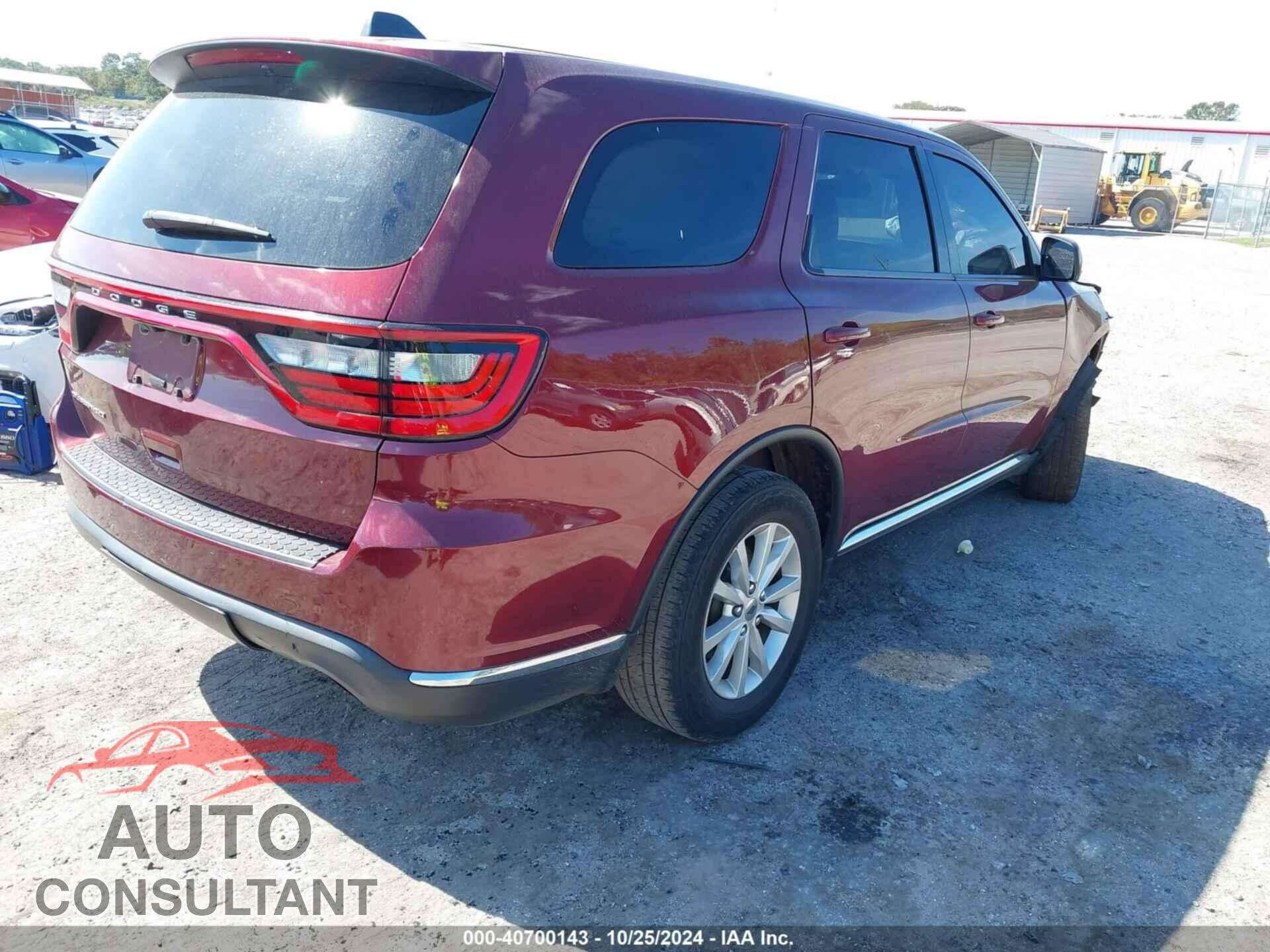 DODGE DURANGO 2021 - 1C4RDHAG7MC540519