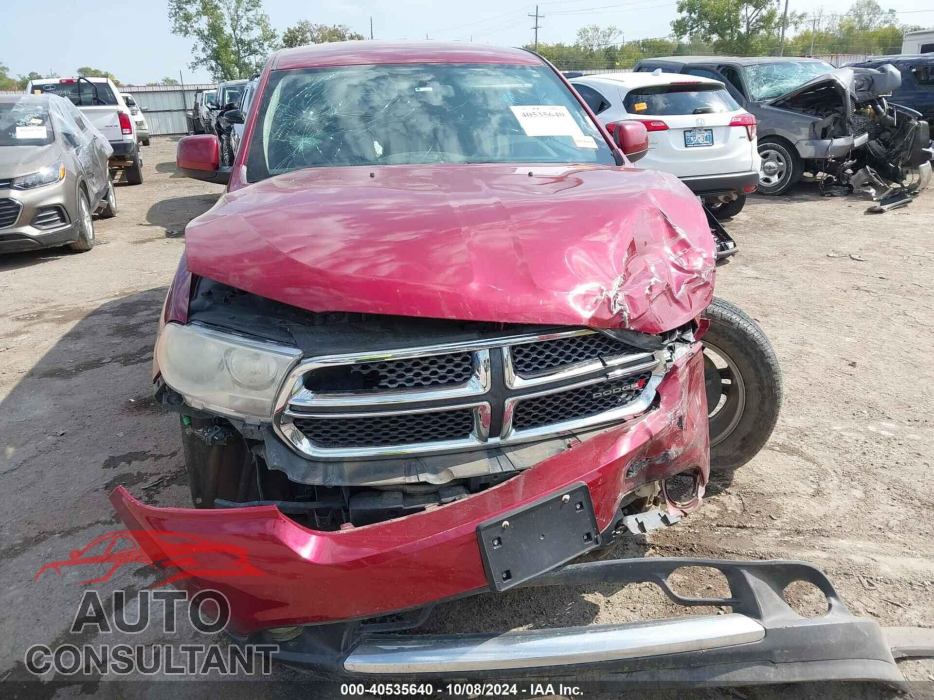 DODGE DURANGO 2013 - 1C4RDJAG8DC527687