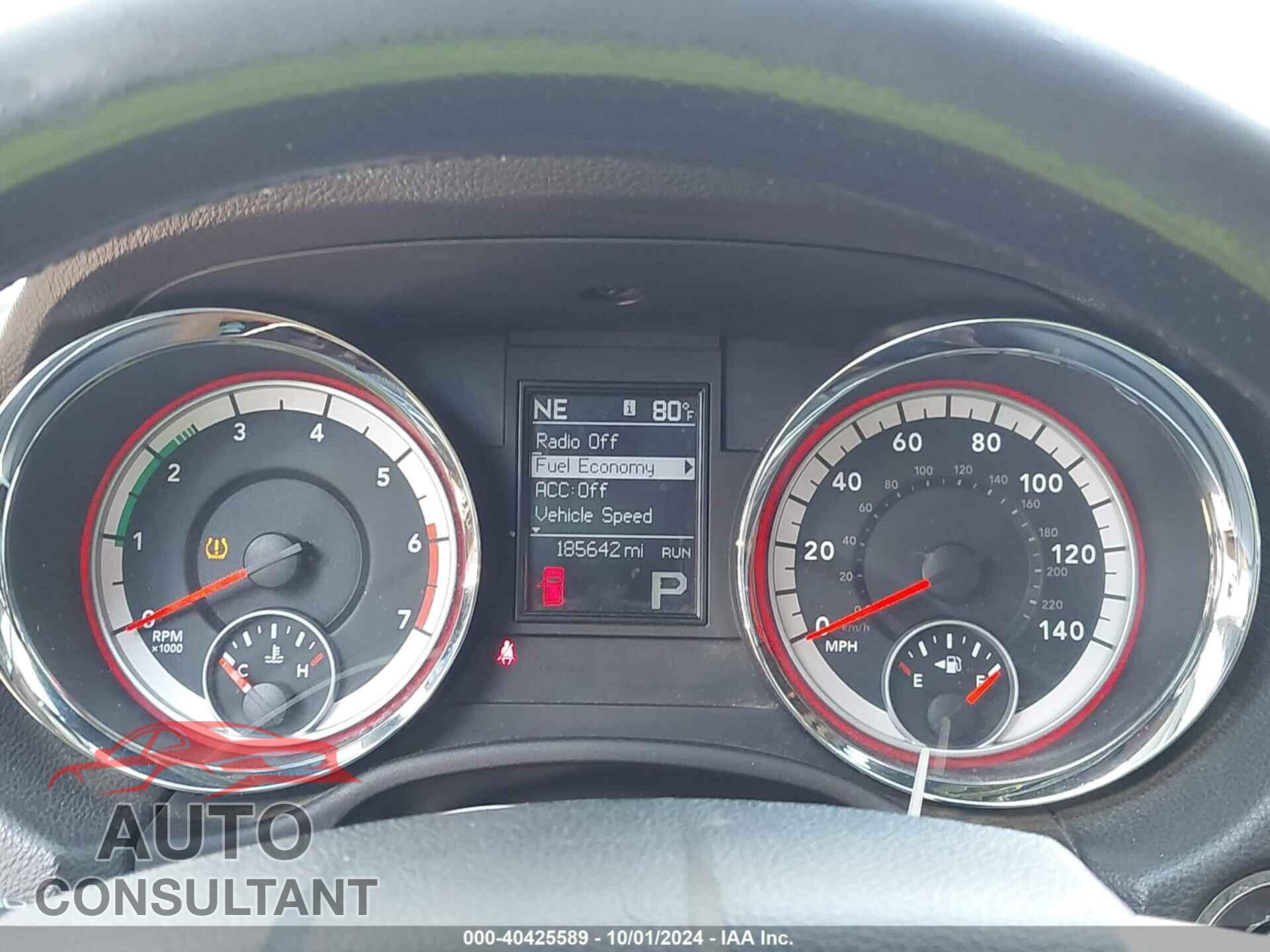 DODGE DURANGO 2011 - 1D4SE5GT9BC593725