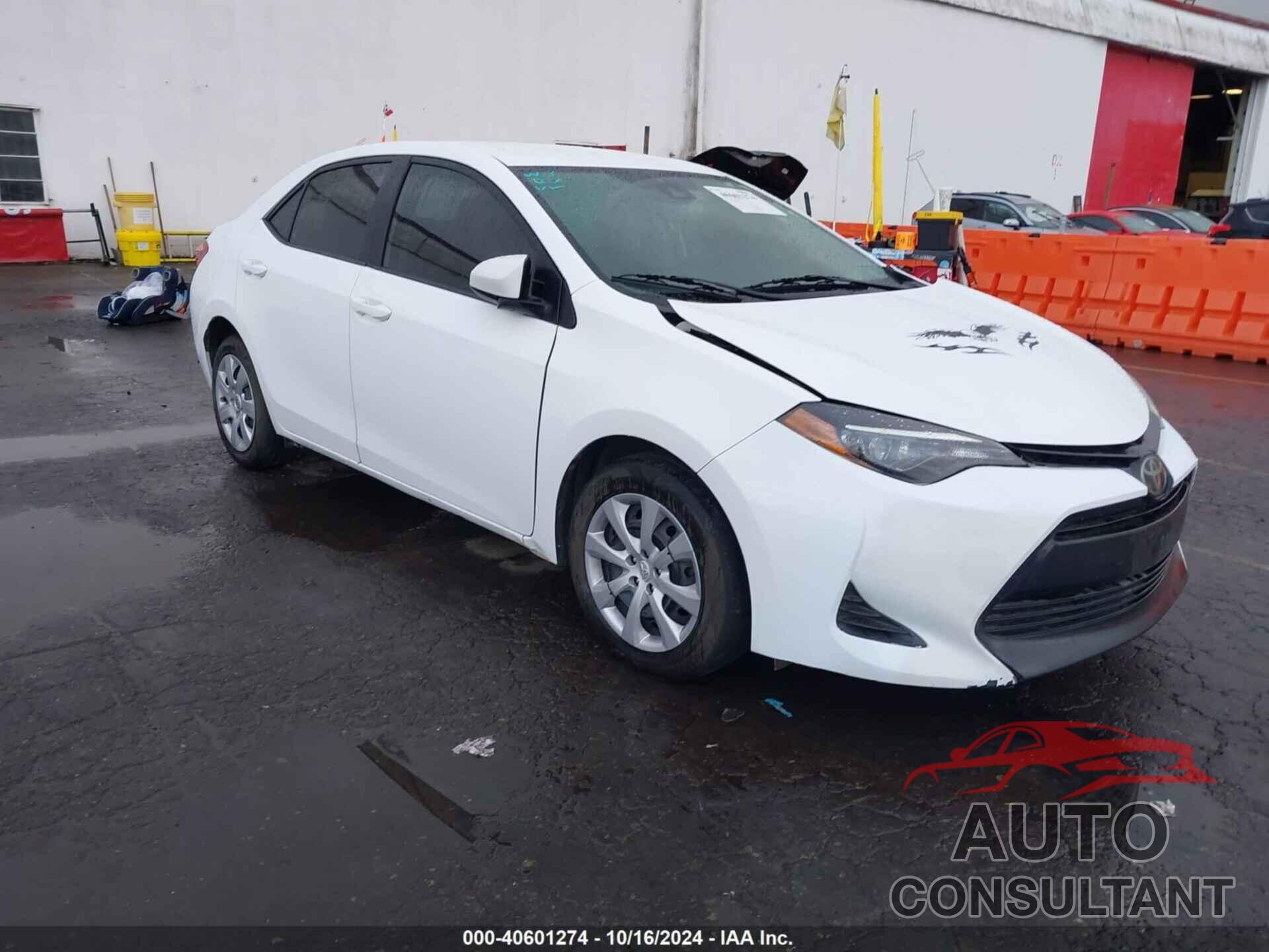 TOYOTA COROLLA 2019 - 2T1BURHE4KC168282