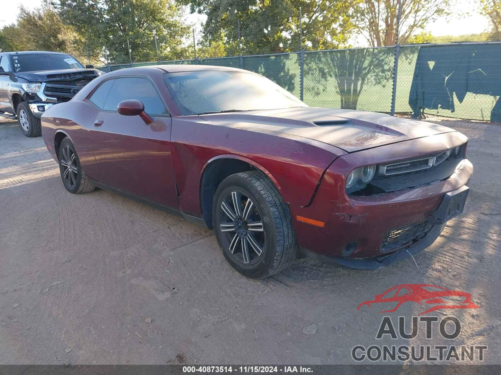 DODGE CHALLENGER 2017 - 2C3CDZAG3HH502160