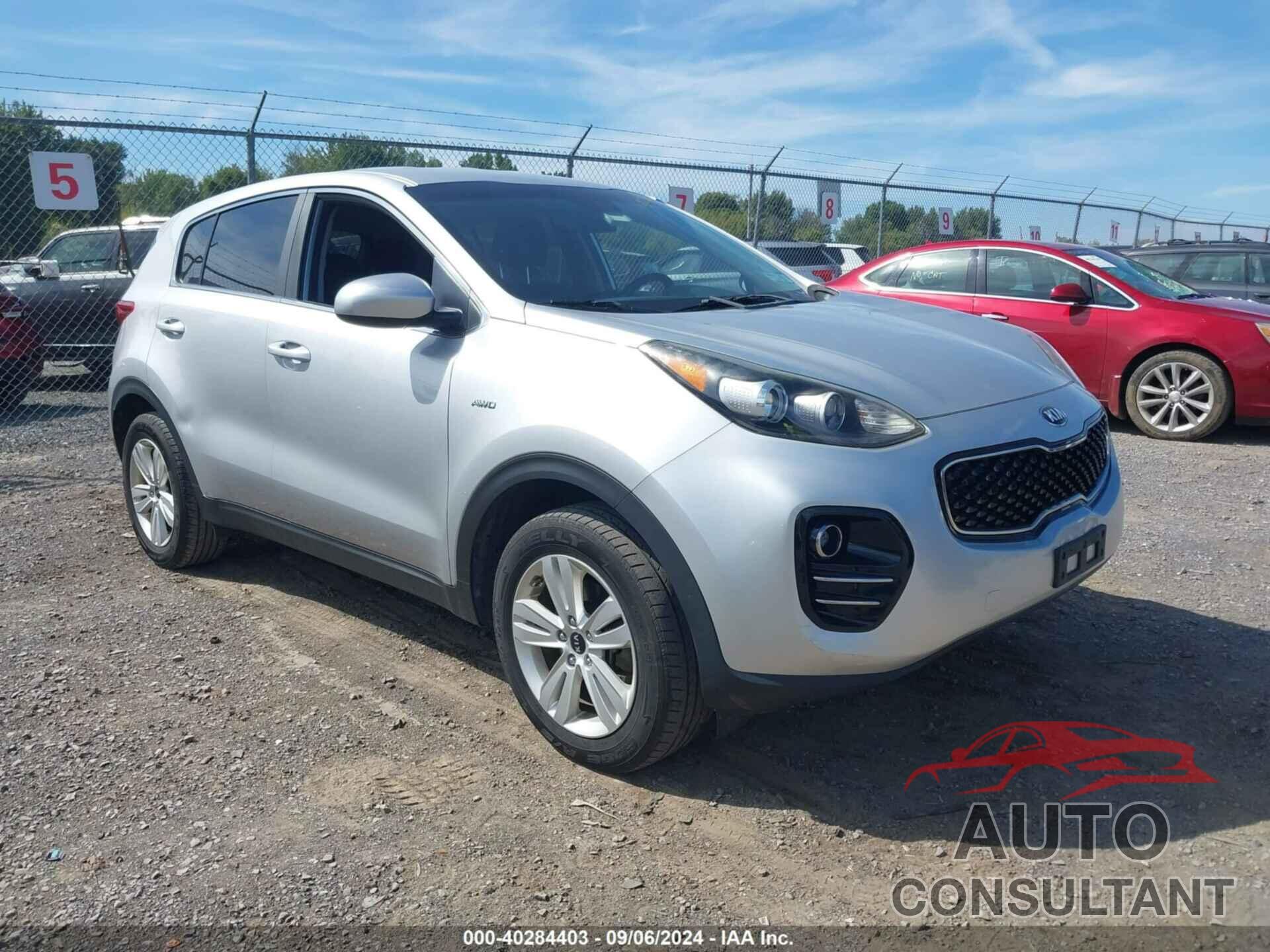 KIA SPORTAGE 2018 - KNDPMCAC2J7448259