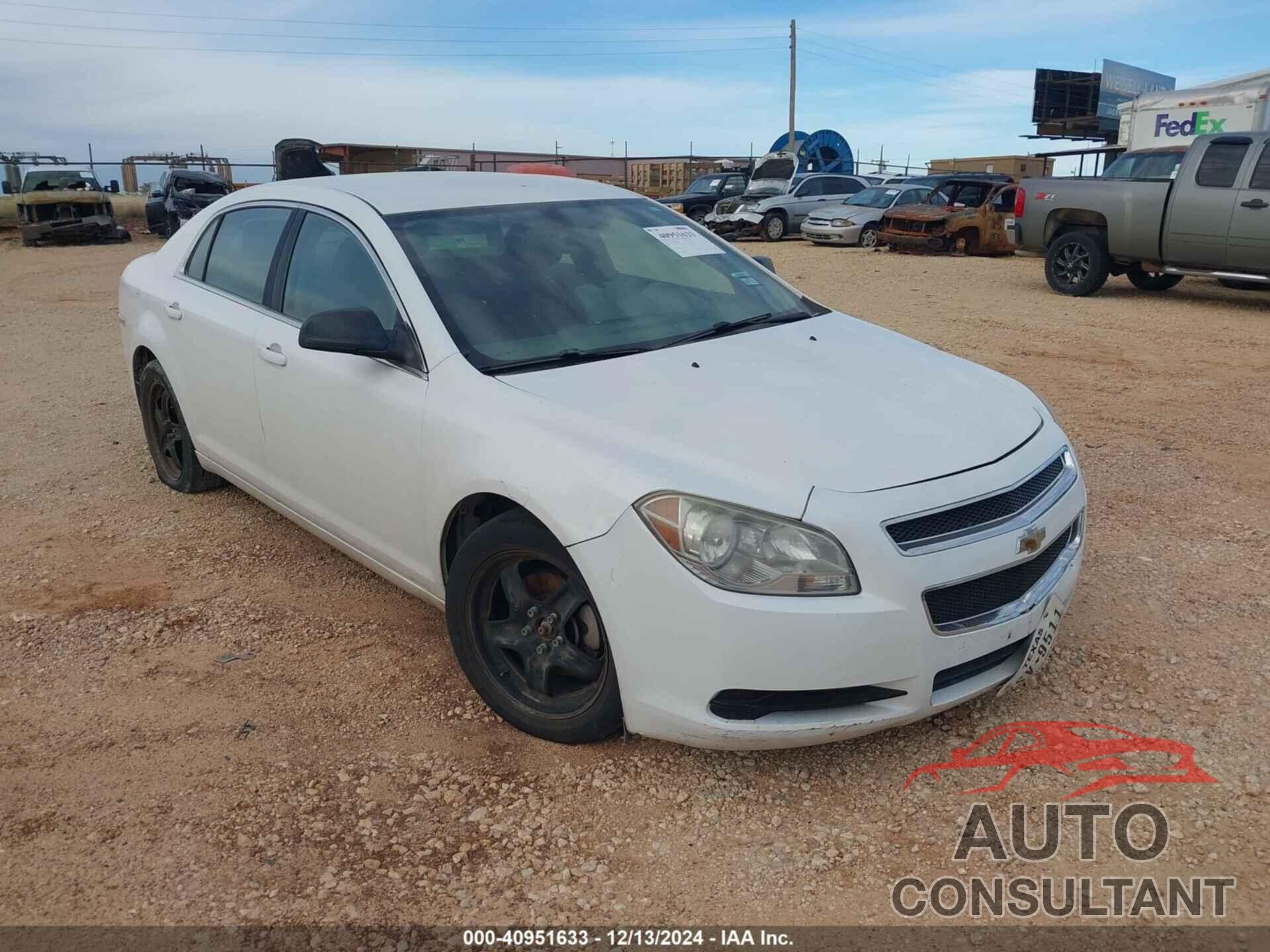 CHEVROLET MALIBU 2011 - 1G1ZA5EU7BF123008