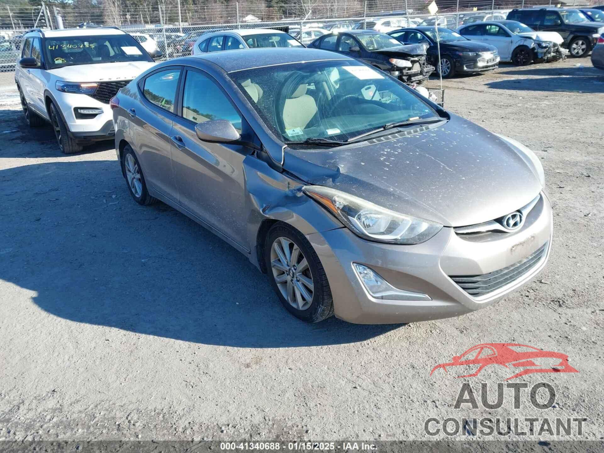 HYUNDAI ELANTRA 2015 - 5NPDH4AE7FH583240