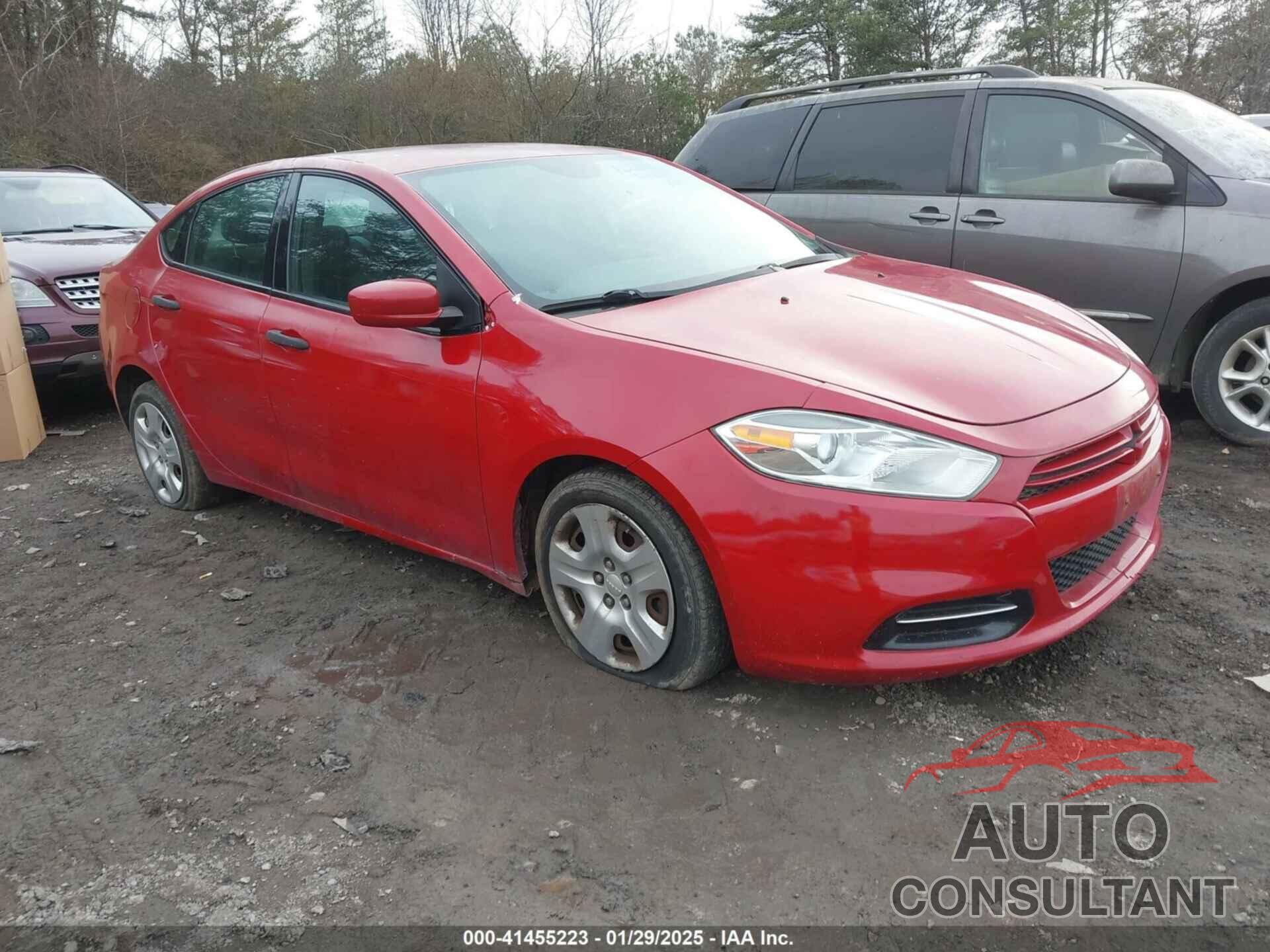 DODGE DART 2013 - 1C3CDFAAXDD106051