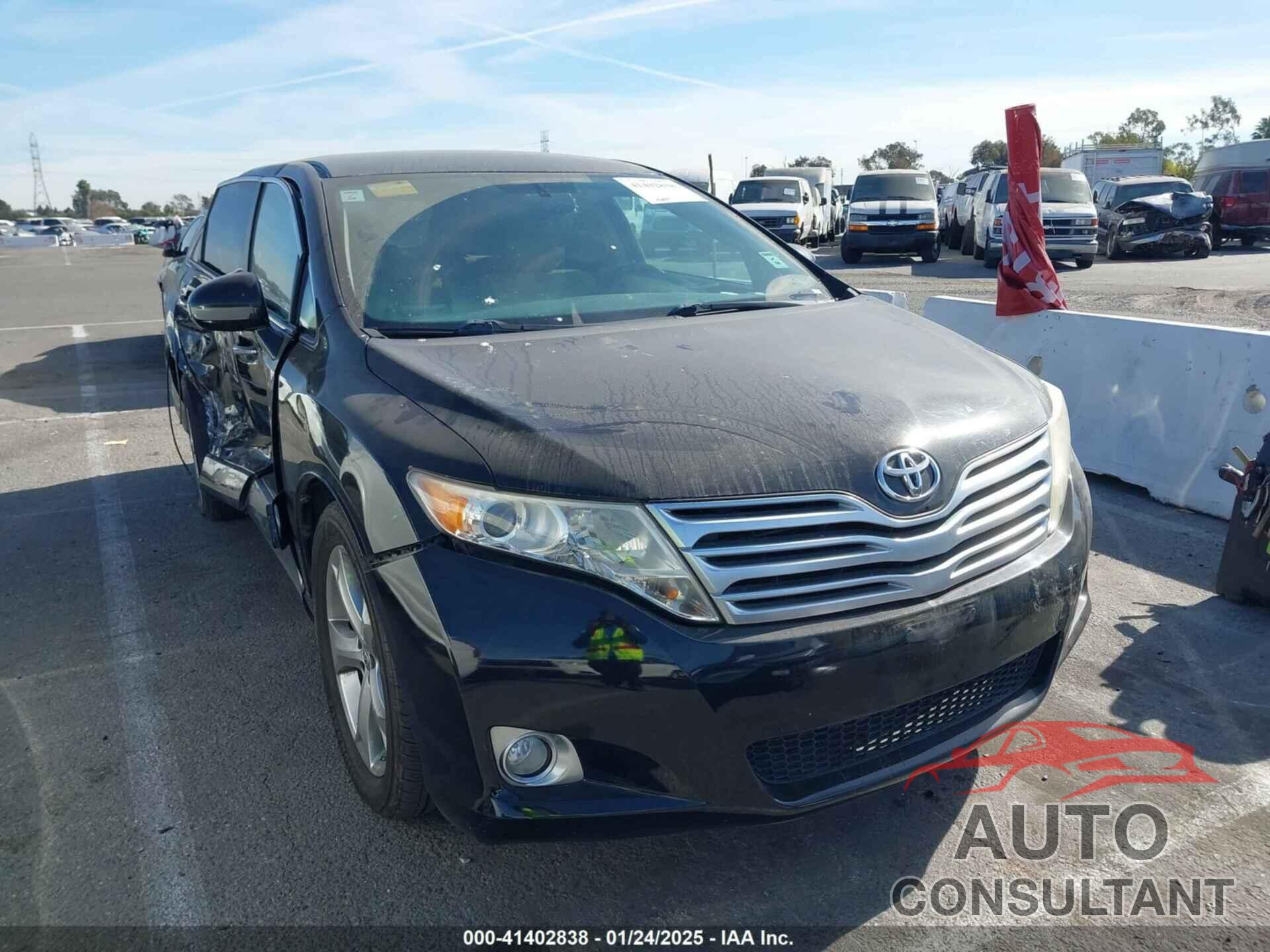 TOYOTA VENZA 2009 - 4T3ZK11AX9U008534