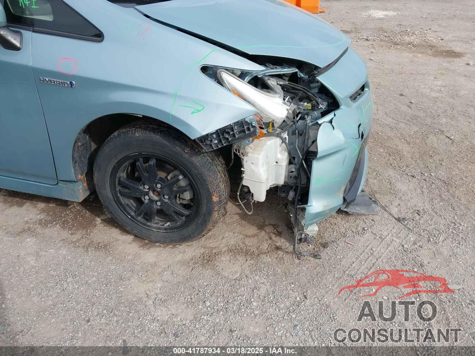 TOYOTA PRIUS 2013 - JTDKN3DU5D5654753