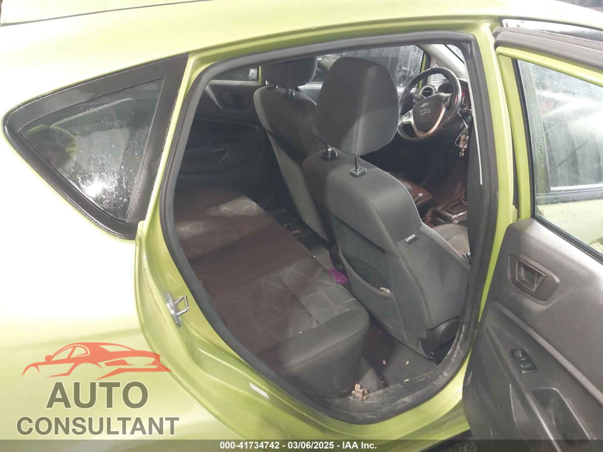 FORD FIESTA 2013 - 3FADP4EJ6DM150399