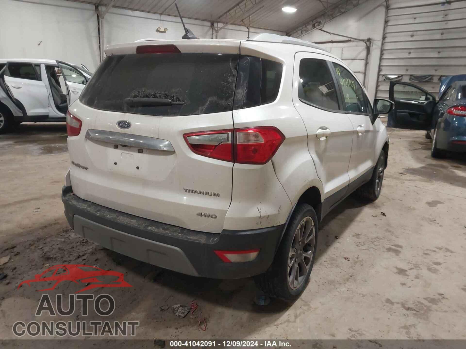 FORD ECOSPORT 2019 - MAJ6S3KL3KC280596