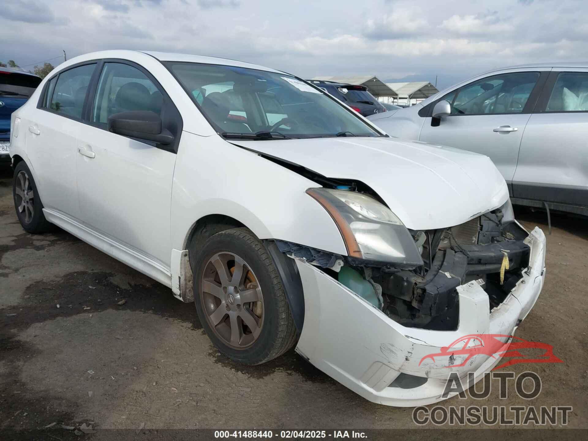 NISSAN SENTRA 2012 - 3N1AB6AP2CL749177