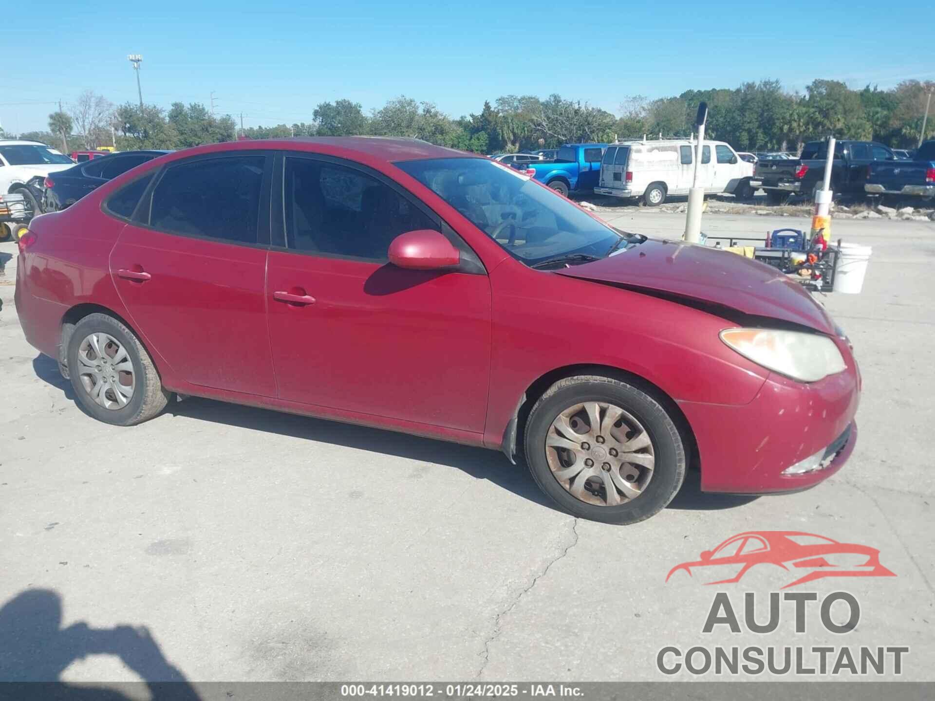 HYUNDAI ELANTRA 2010 - KMHDU4AD1AU022660