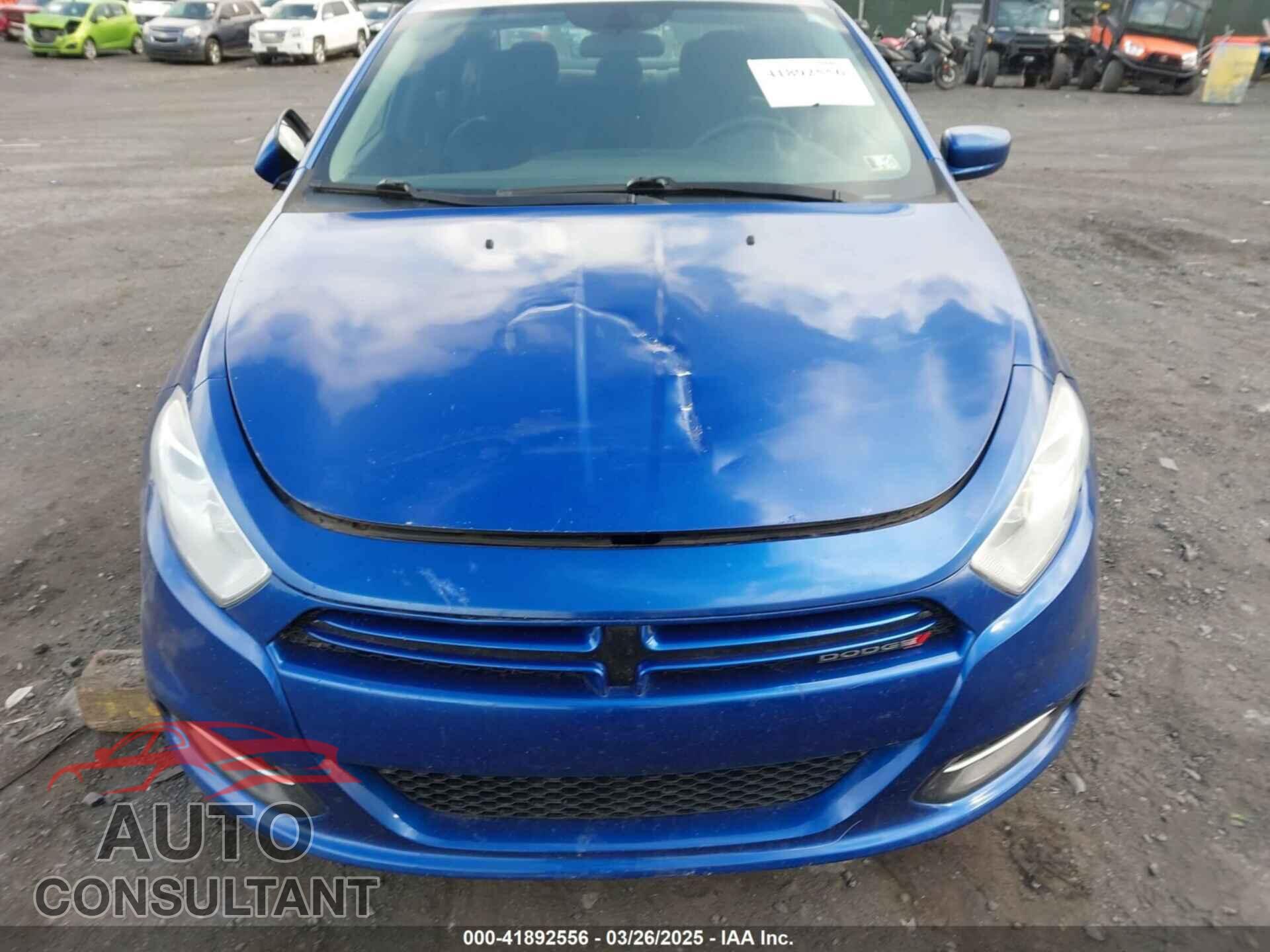 DODGE DART 2013 - 1C3CDFAA5DD214514