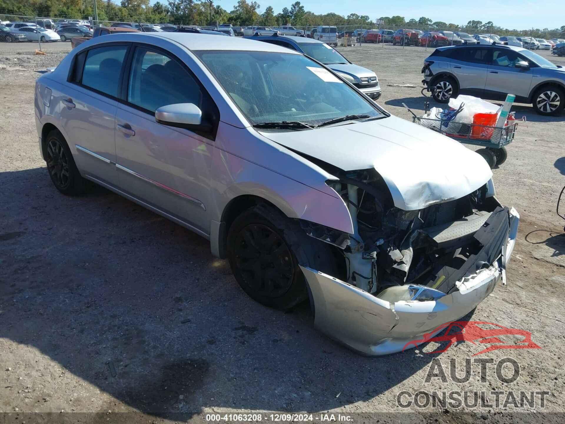 NISSAN SENTRA 2012 - 3N1AB6AP3CL615942