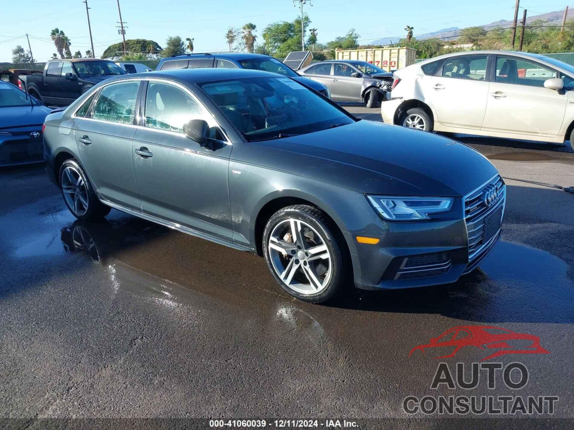 AUDI A4 2017 - WAUENAF4XHN032733