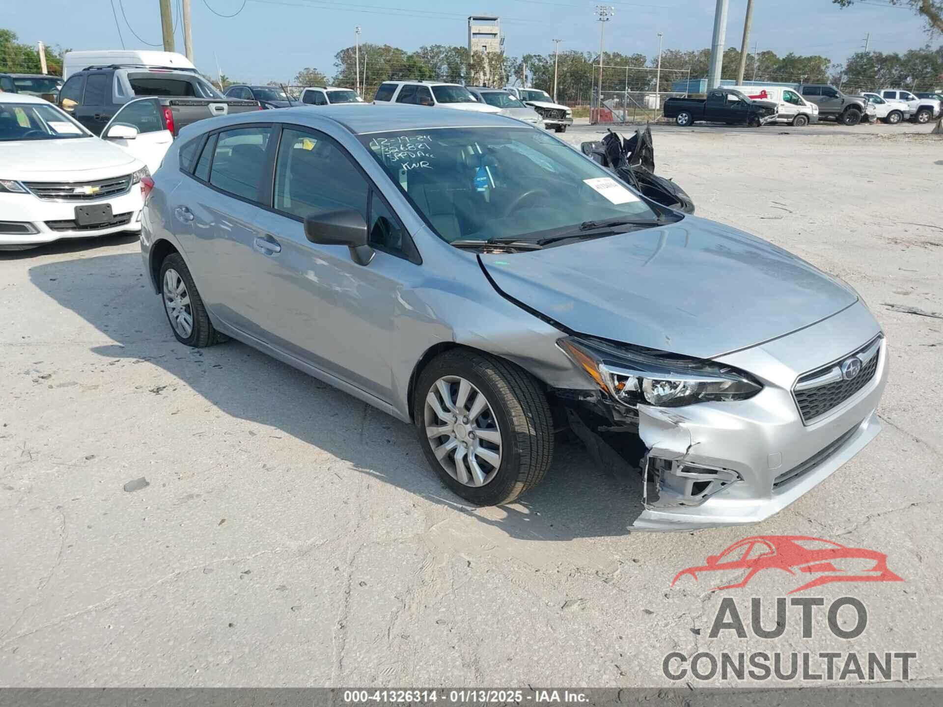 SUBARU IMPREZA 2018 - 4S3GTAA6XJ3721540