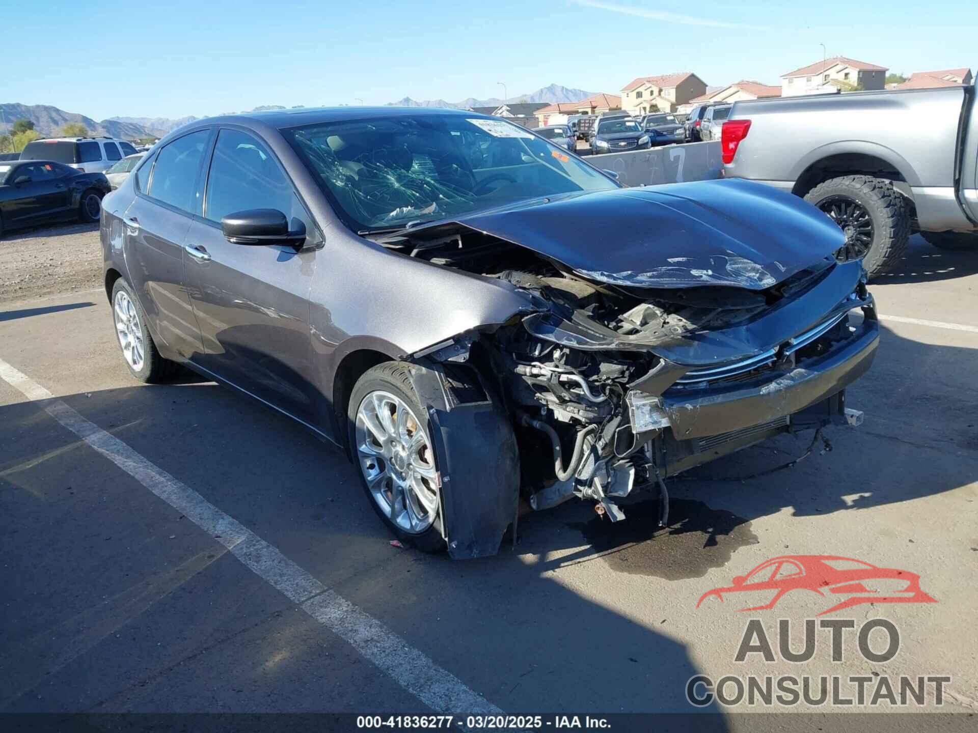 DODGE DART 2015 - 1C3CDFCB0FD112725