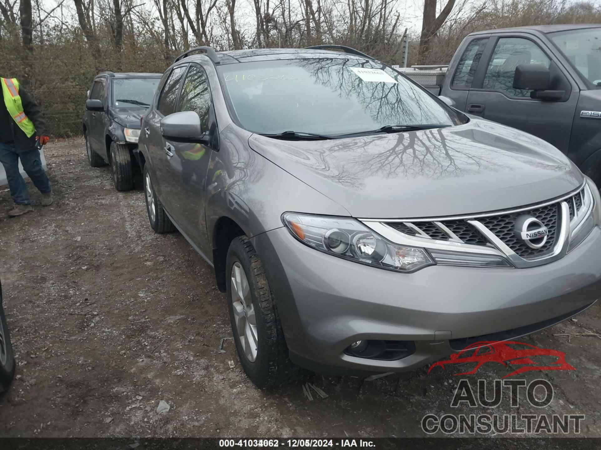 NISSAN MURANO 2011 - JN8AZ1MW5BW154674