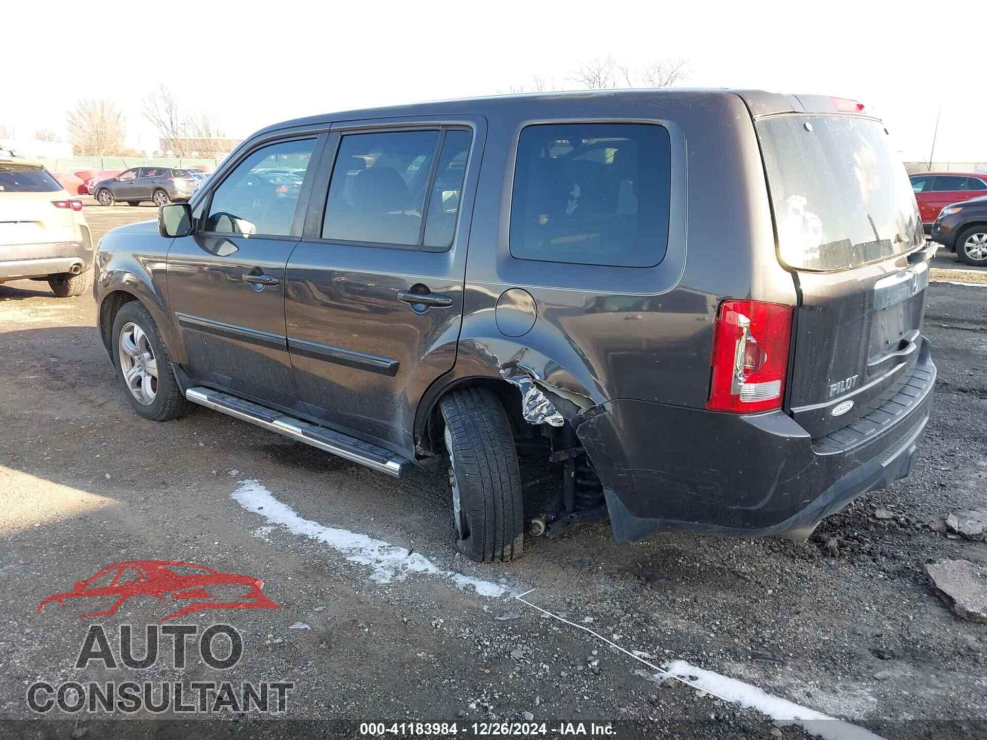 HONDA PILOT 2012 - 5FNYF3H55CB038476