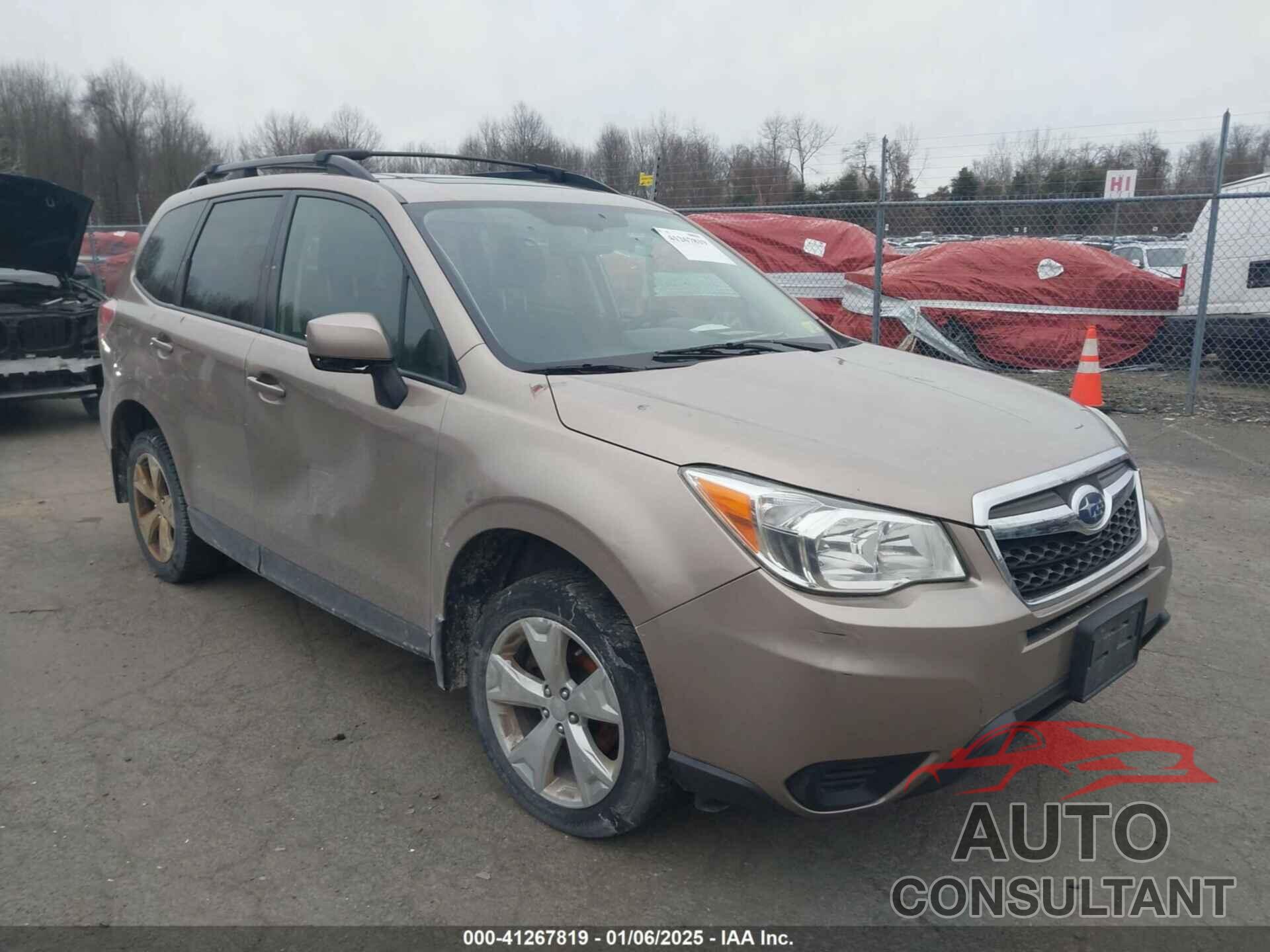 SUBARU FORESTER 2016 - JF2SJADC6GH483653